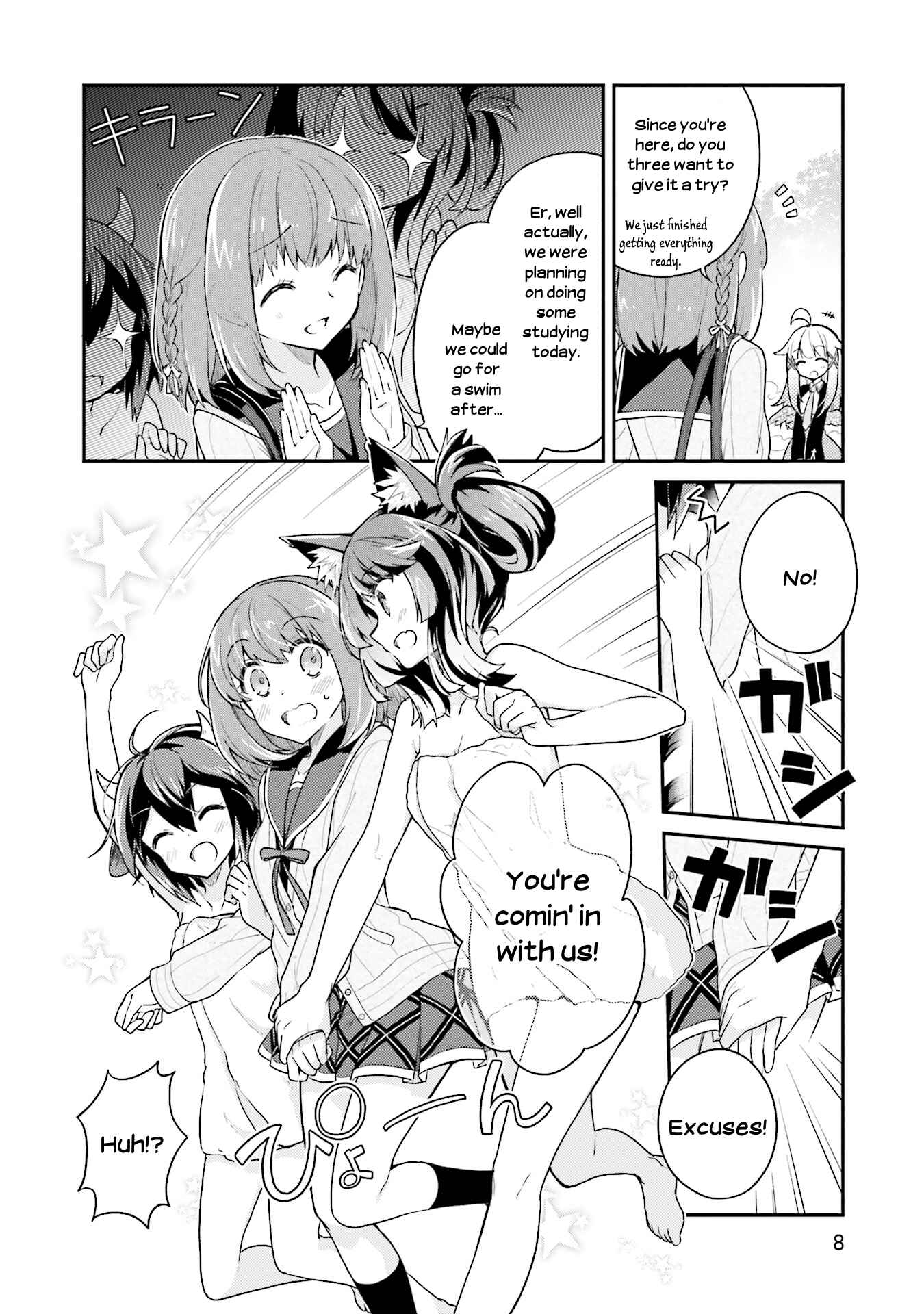 Page 9 Chapter 14 Youkoso Genkai Syuraku He!