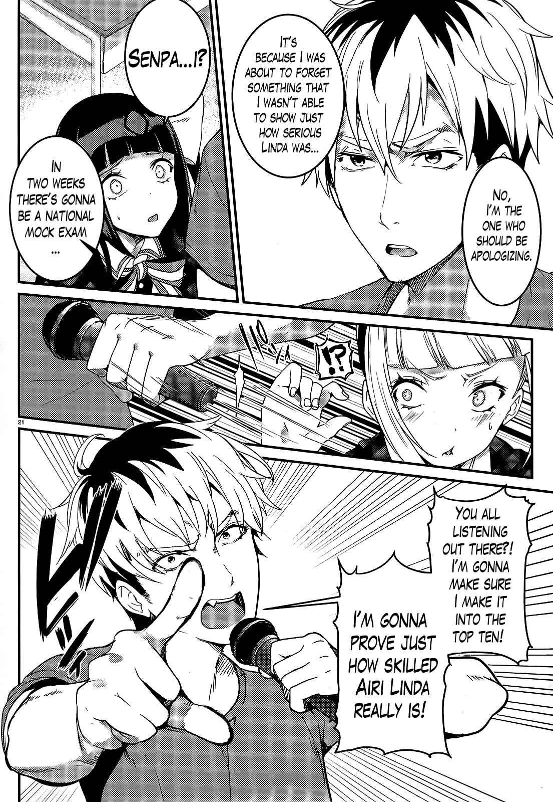 Page 21 Chapter 3 Life Alive! - Kimi to Hajimeru Gakuen Sousenkyo