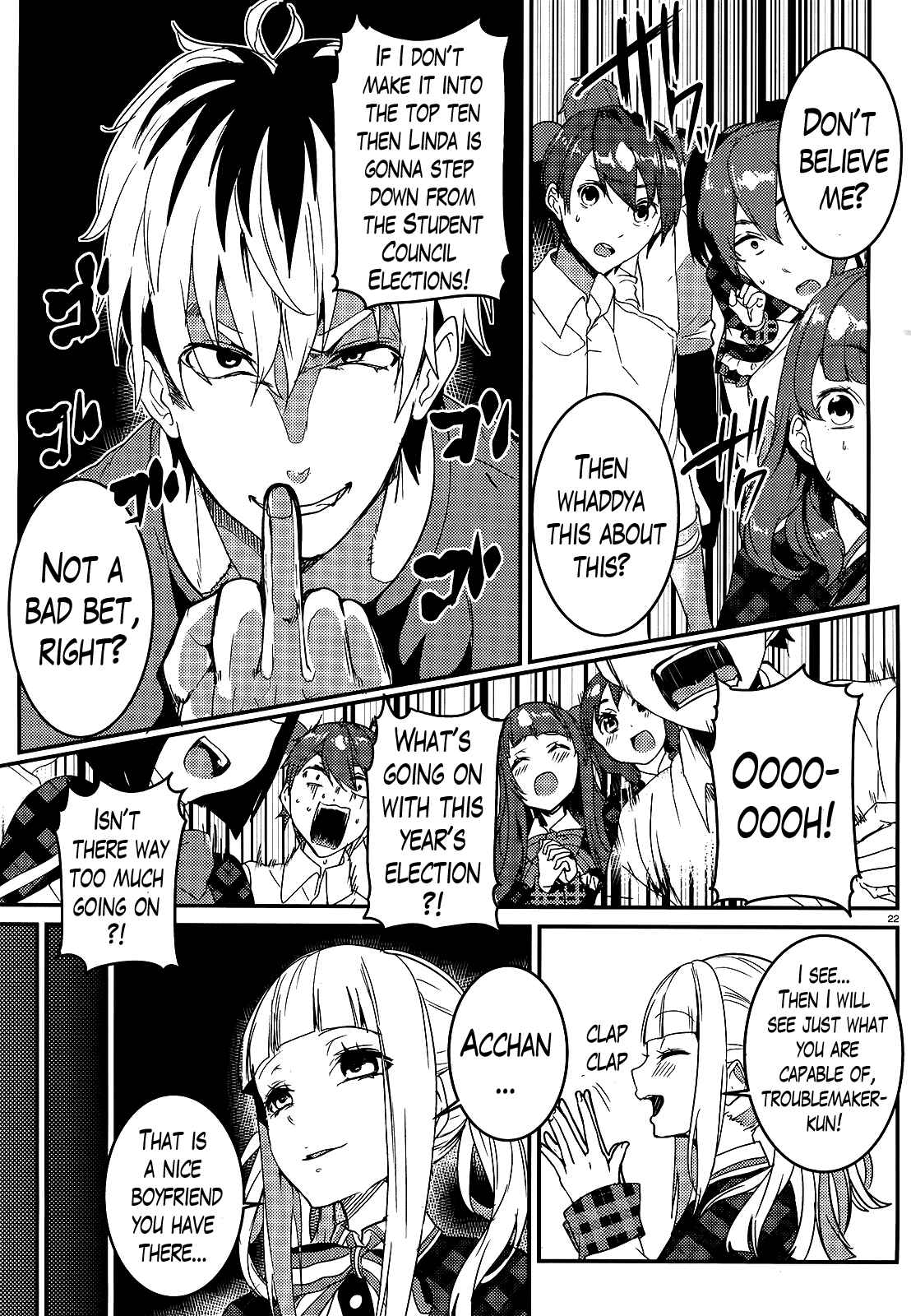 Page 22 Chapter 3 Life Alive! - Kimi to Hajimeru Gakuen Sousenkyo