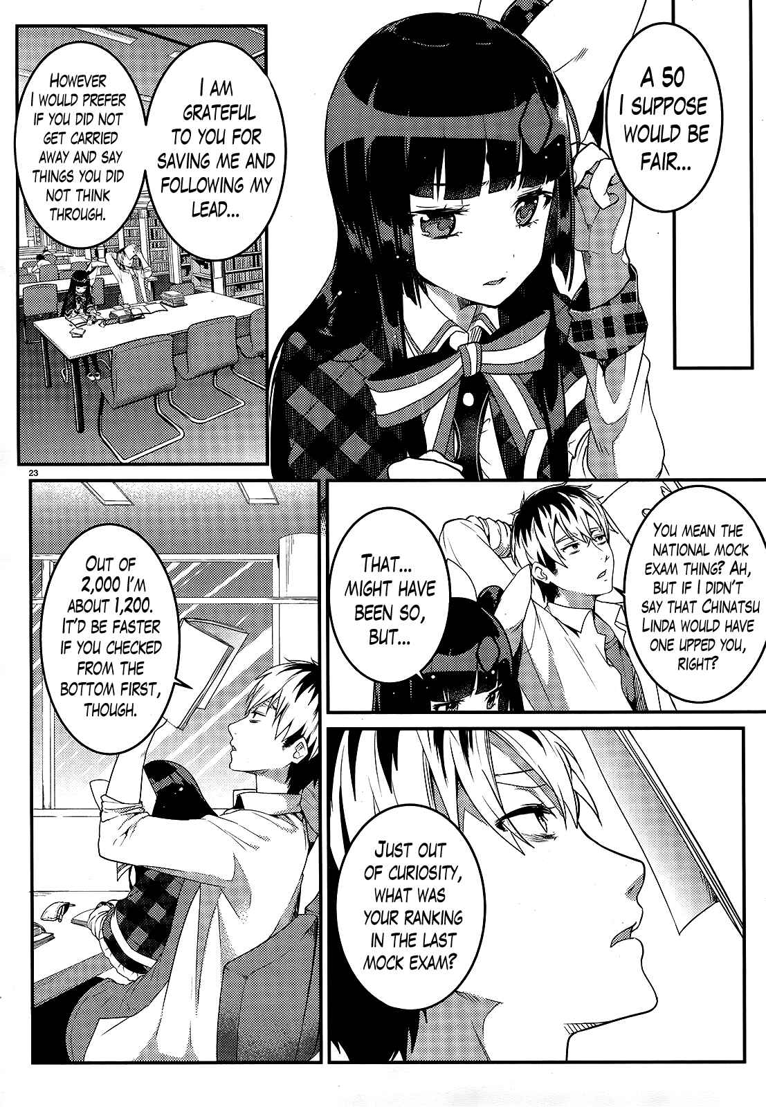 Page 23 Chapter 3 Life Alive! - Kimi to Hajimeru Gakuen Sousenkyo
