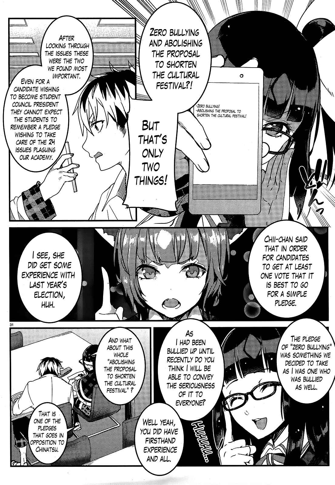 Page 31 Chapter 3 Life Alive! - Kimi to Hajimeru Gakuen Sousenkyo