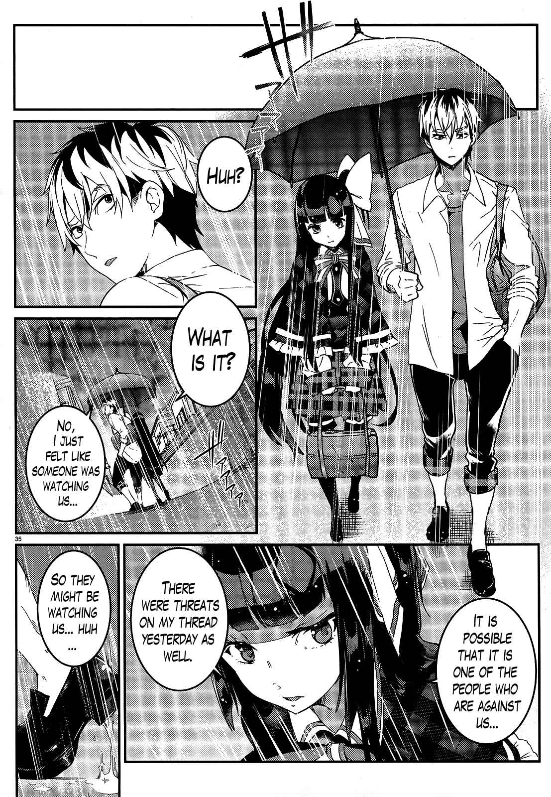 Page 35 Chapter 3 Life Alive! - Kimi to Hajimeru Gakuen Sousenkyo