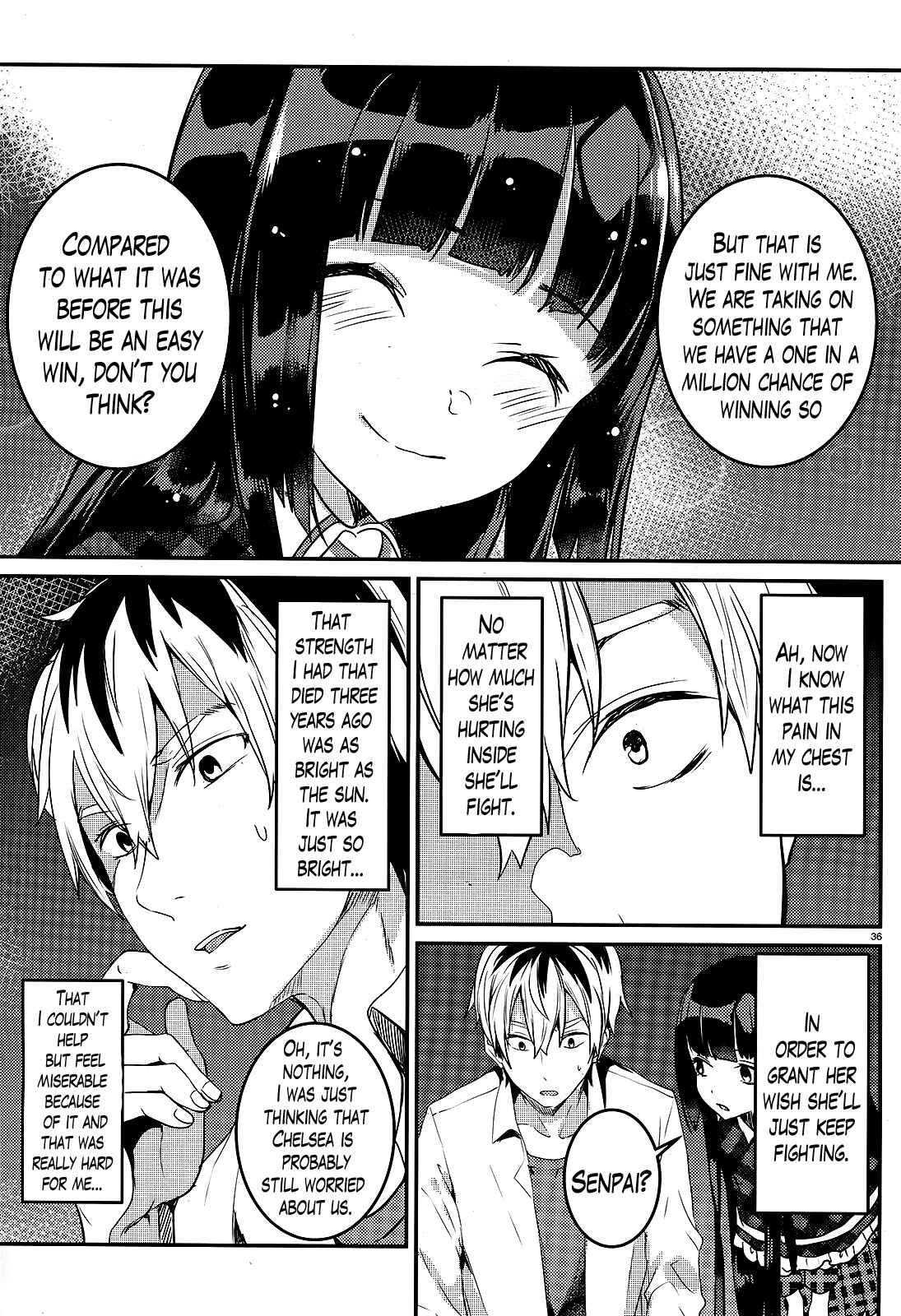 Page 36 Chapter 4 Life Alive! - Kimi to Hajimeru Gakuen Sousenkyo