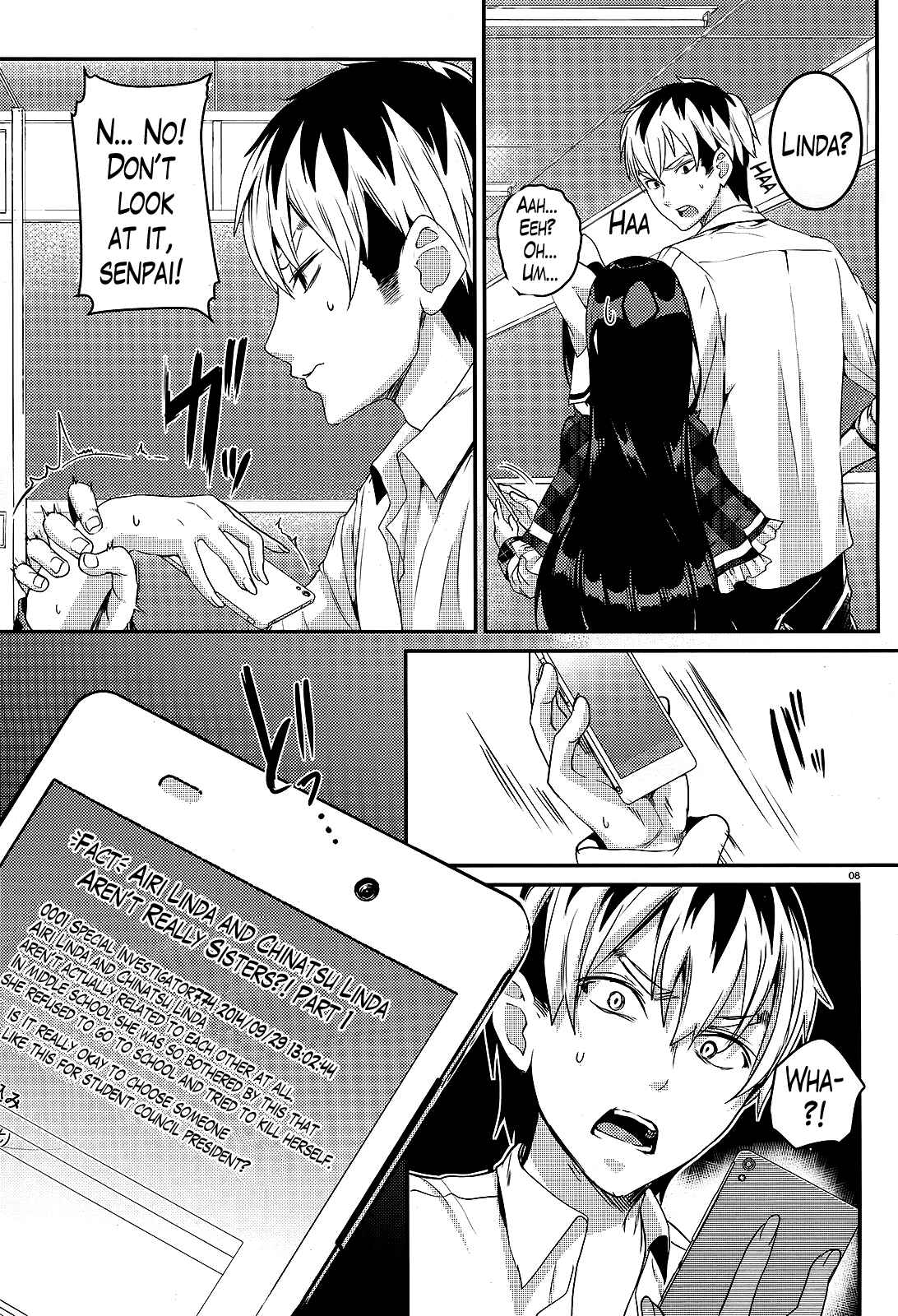 Page 8 Chapter 4 Life Alive! - Kimi to Hajimeru Gakuen Sousenkyo