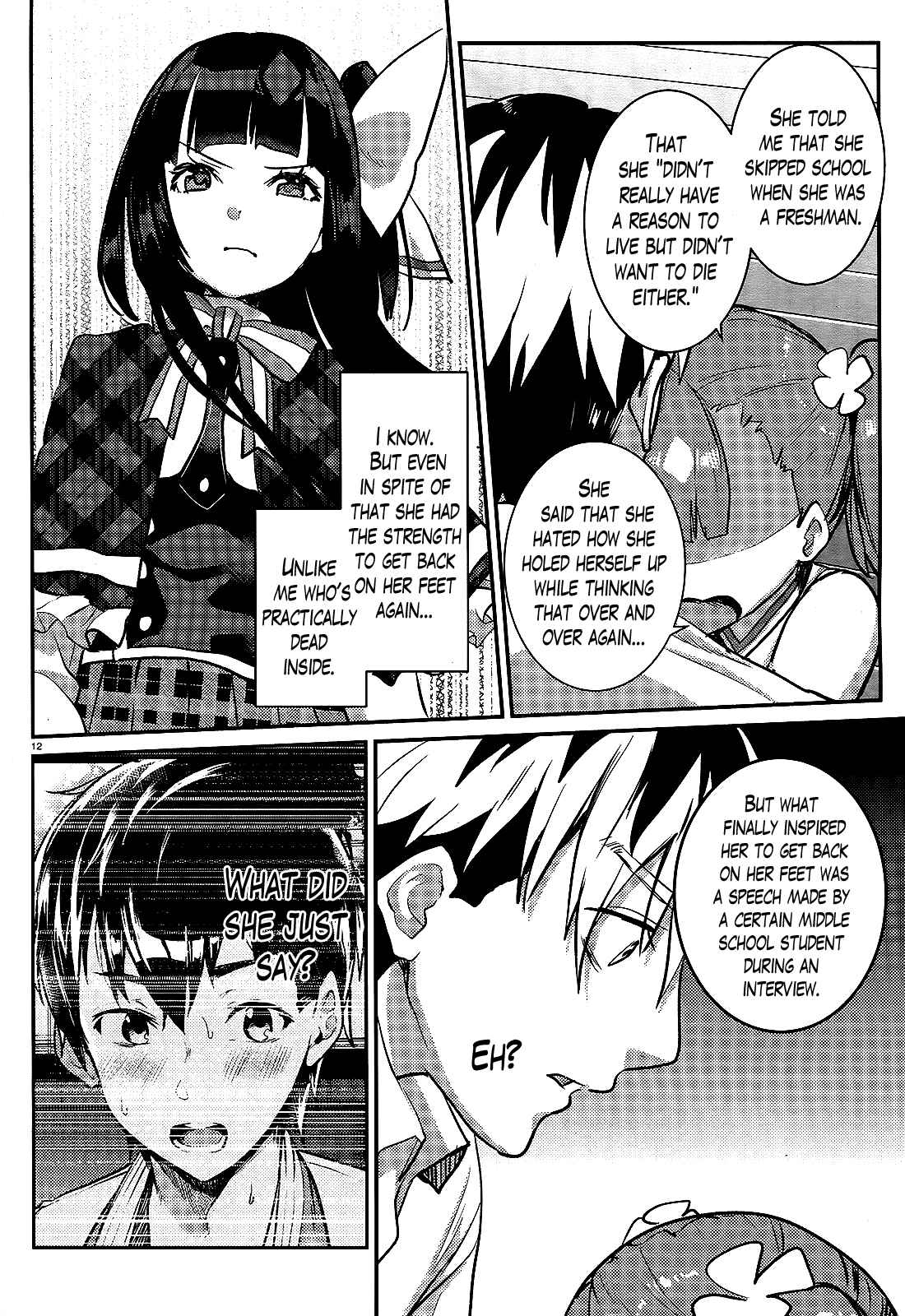 Page 12 Chapter 5 Life Alive! - Kimi to Hajimeru Gakuen Sousenkyo