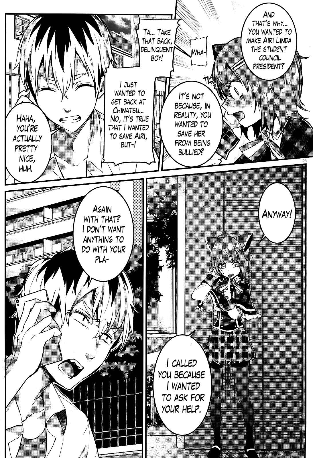 Page 28 Chapter 2 Life Alive! - Kimi to Hajimeru Gakuen Sousenkyo
