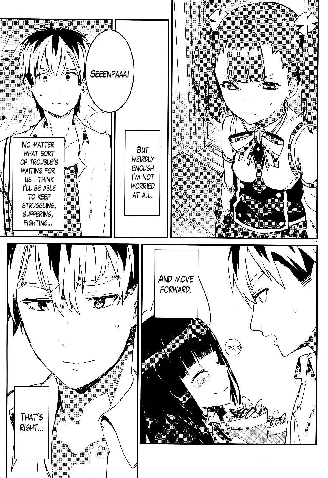 Page 15 Chapter 6 Life Alive! - Kimi to Hajimeru Gakuen Sousenkyo