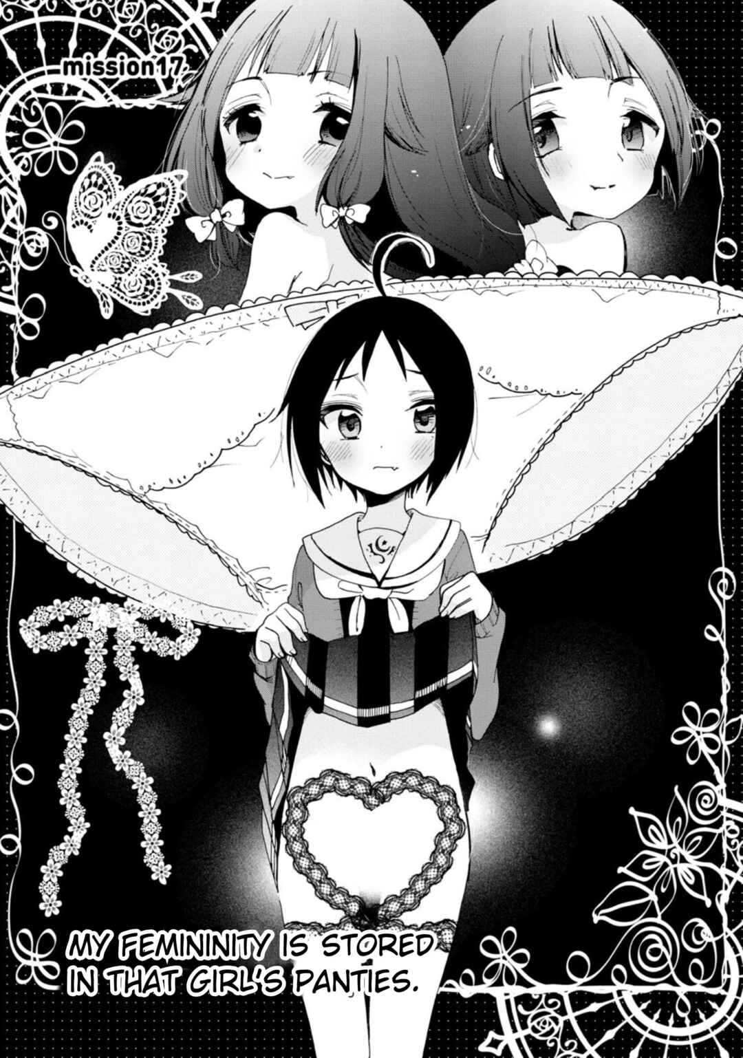 Page 1 Chapter 17 Boku no Joshiryoku wa Ano Ko no Pantsu ni Tsumatteiru.