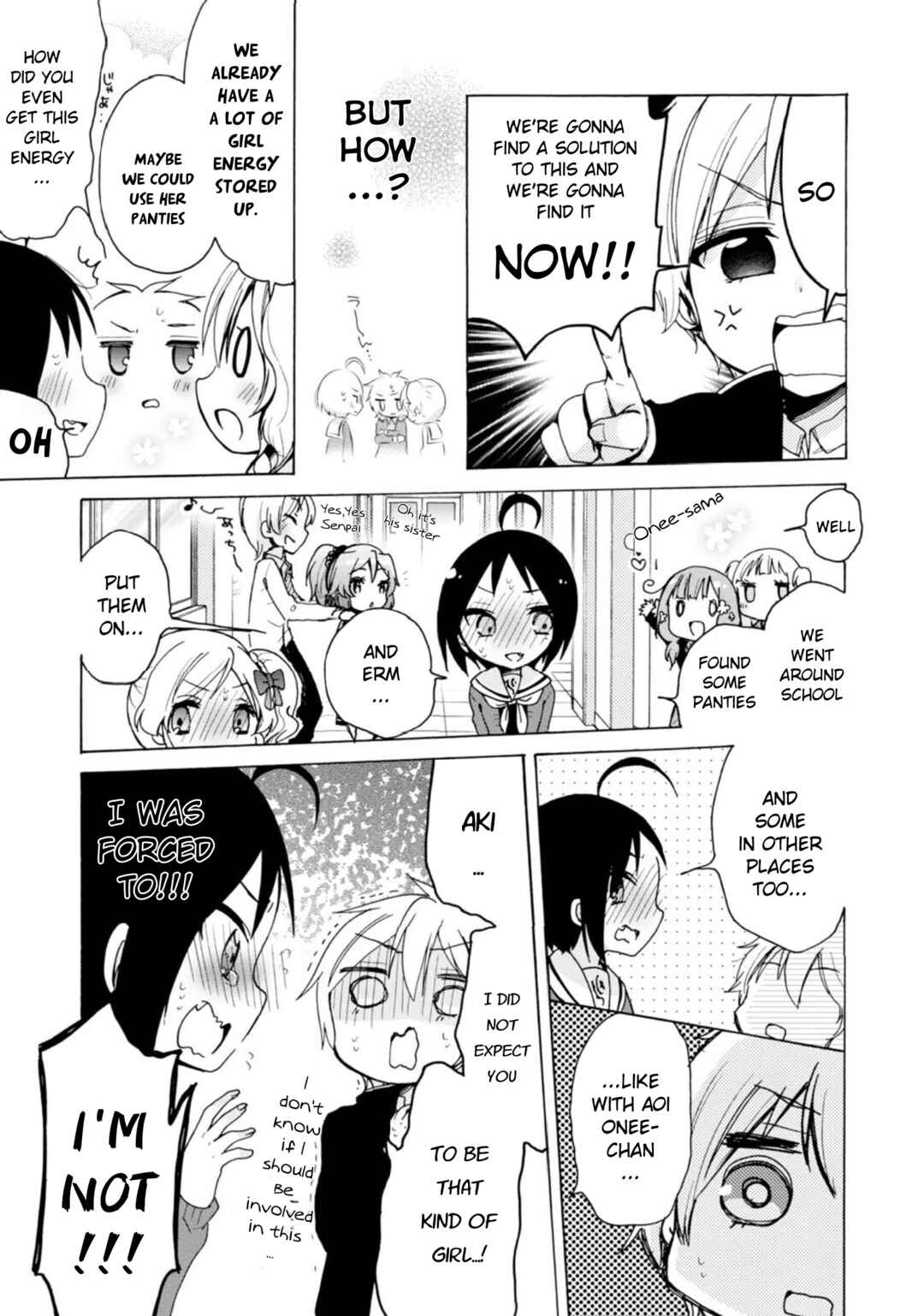 Page 13 Chapter 17 Boku no Joshiryoku wa Ano Ko no Pantsu ni Tsumatteiru.