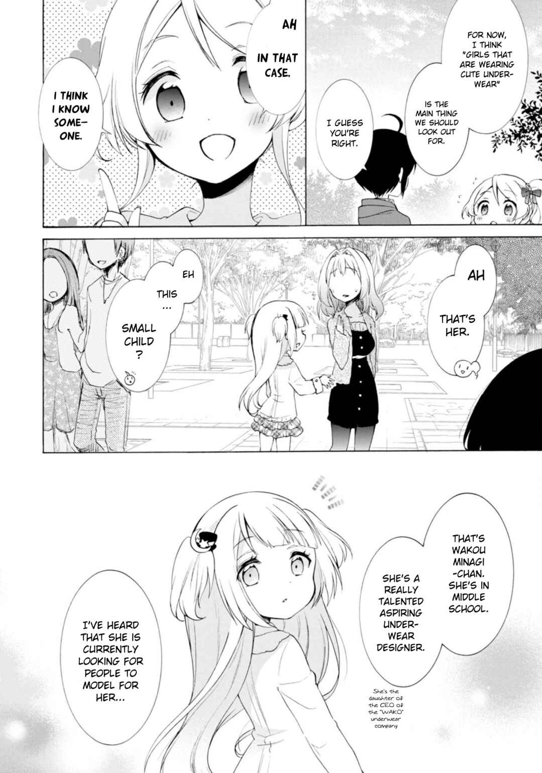 Page 6 Chapter 9 Boku no Joshiryoku wa Ano Ko no Pantsu ni Tsumatteiru.