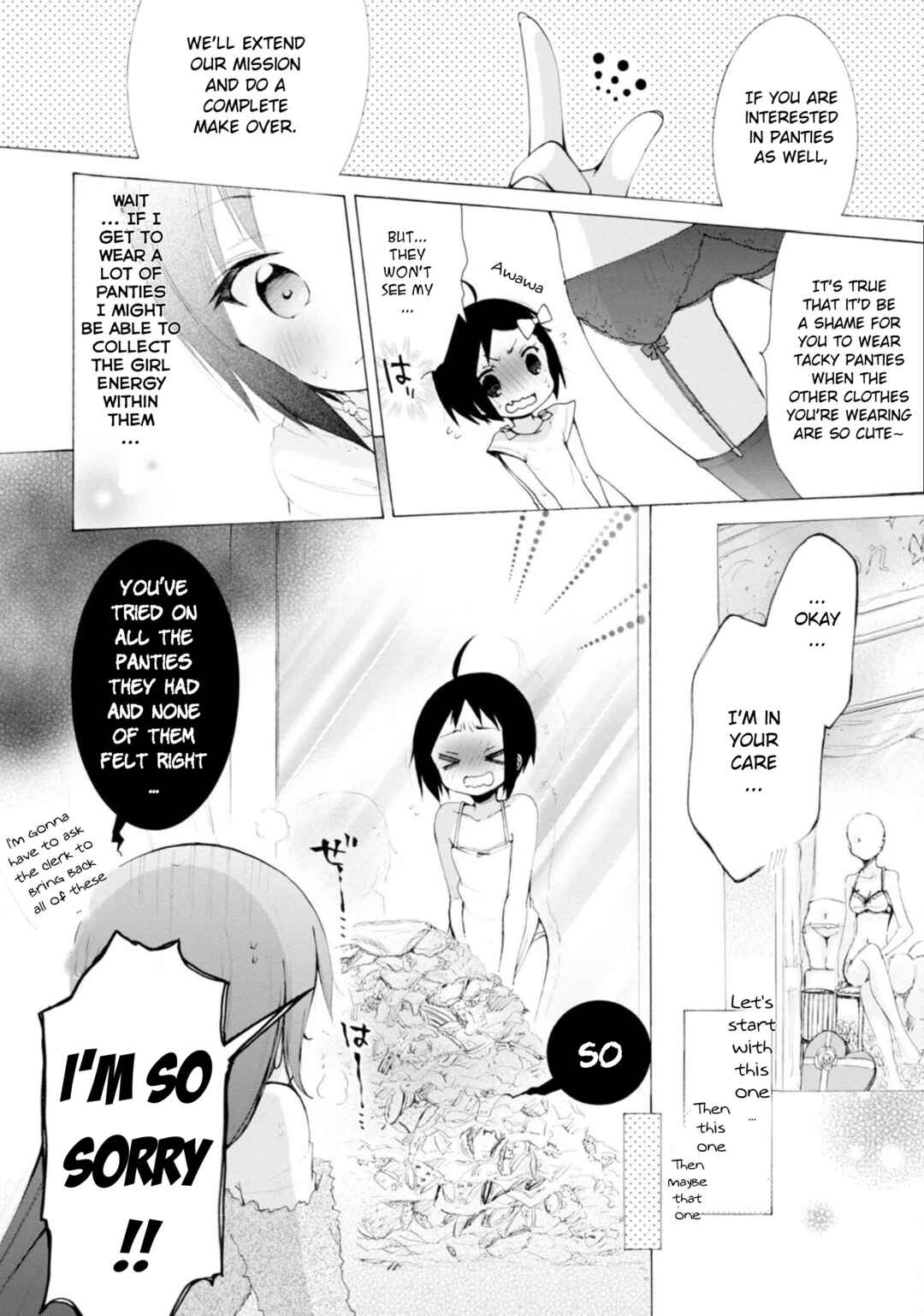 Page 10 Chapter 4 Boku no Joshiryoku wa Ano Ko no Pantsu ni Tsumatteiru.