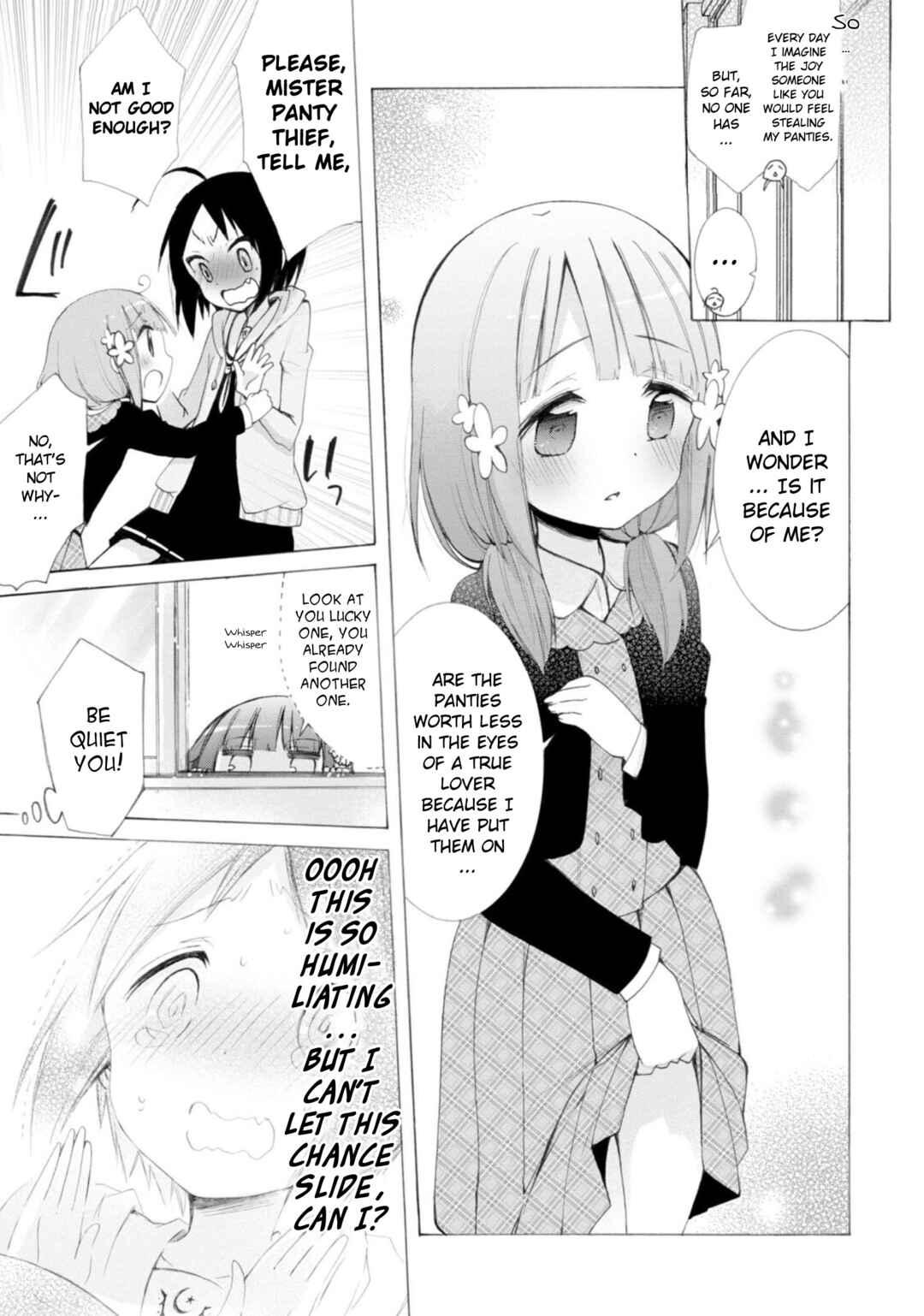 Page 5 Chapter 3 Boku no Joshiryoku wa Ano Ko no Pantsu ni Tsumatteiru.