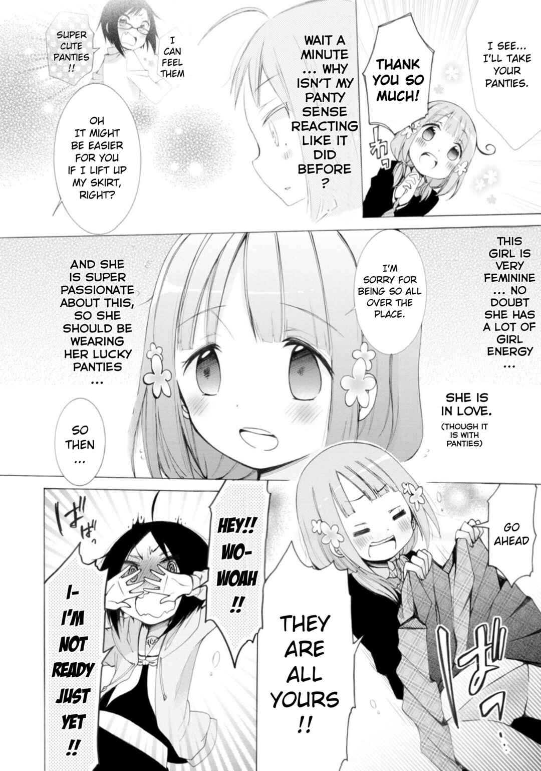Page 6 Chapter 3 Boku no Joshiryoku wa Ano Ko no Pantsu ni Tsumatteiru.