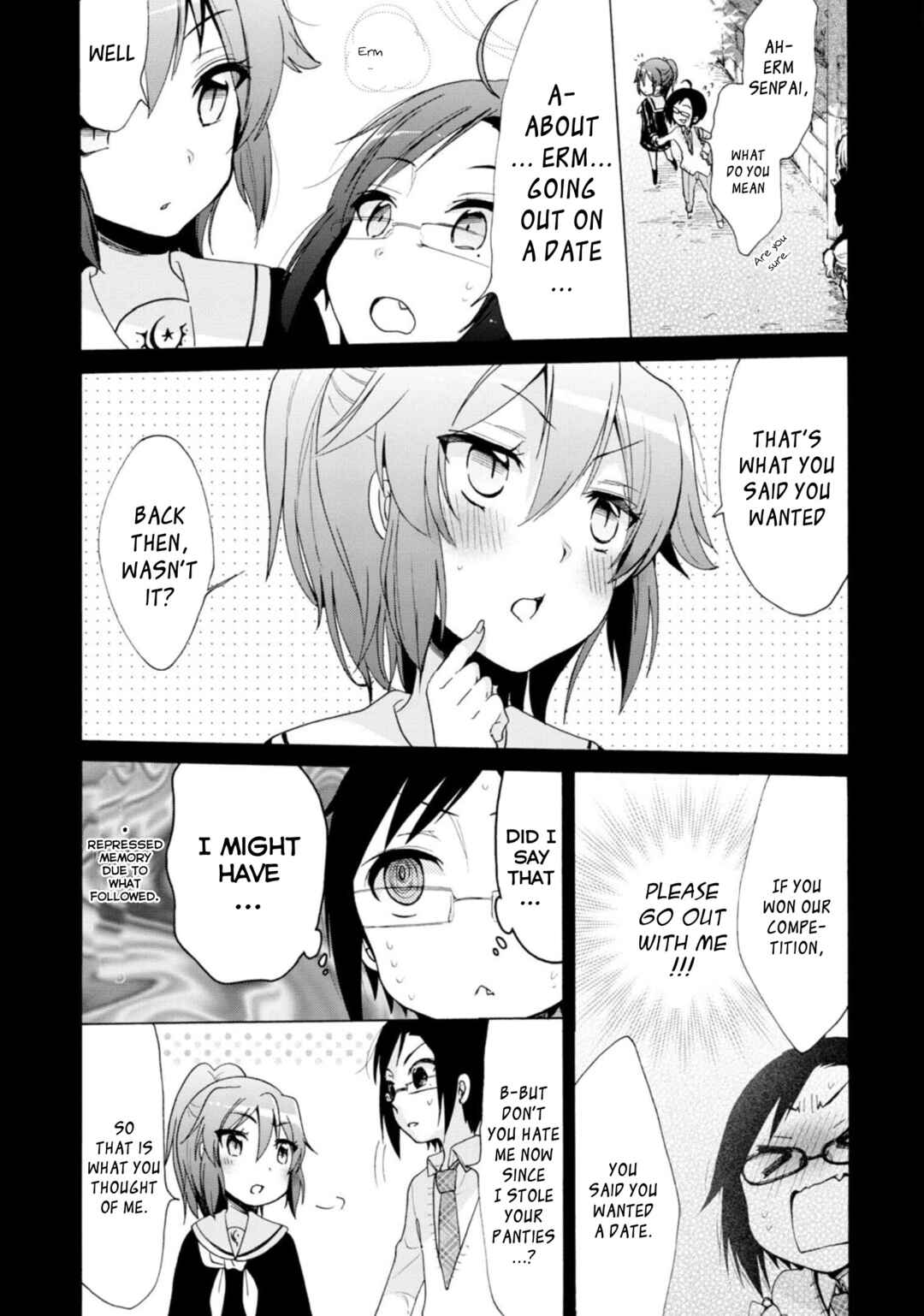 Page 4 Chapter 13 Boku no Joshiryoku wa Ano Ko no Pantsu ni Tsumatteiru.
