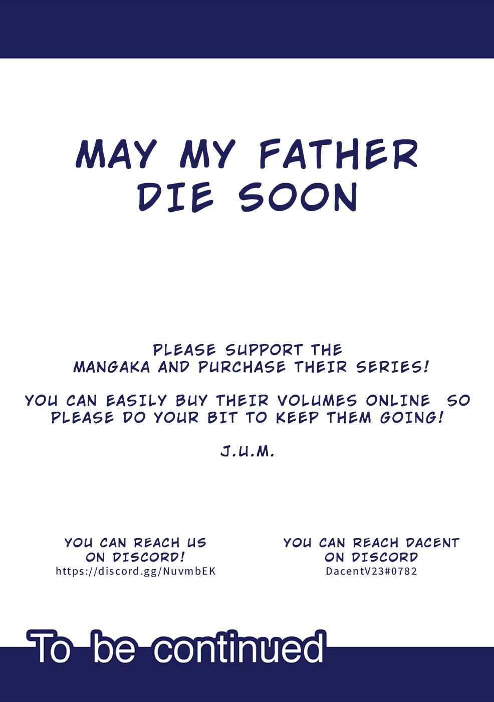 Page 26 Chapter 3 May My Father Die Soon.