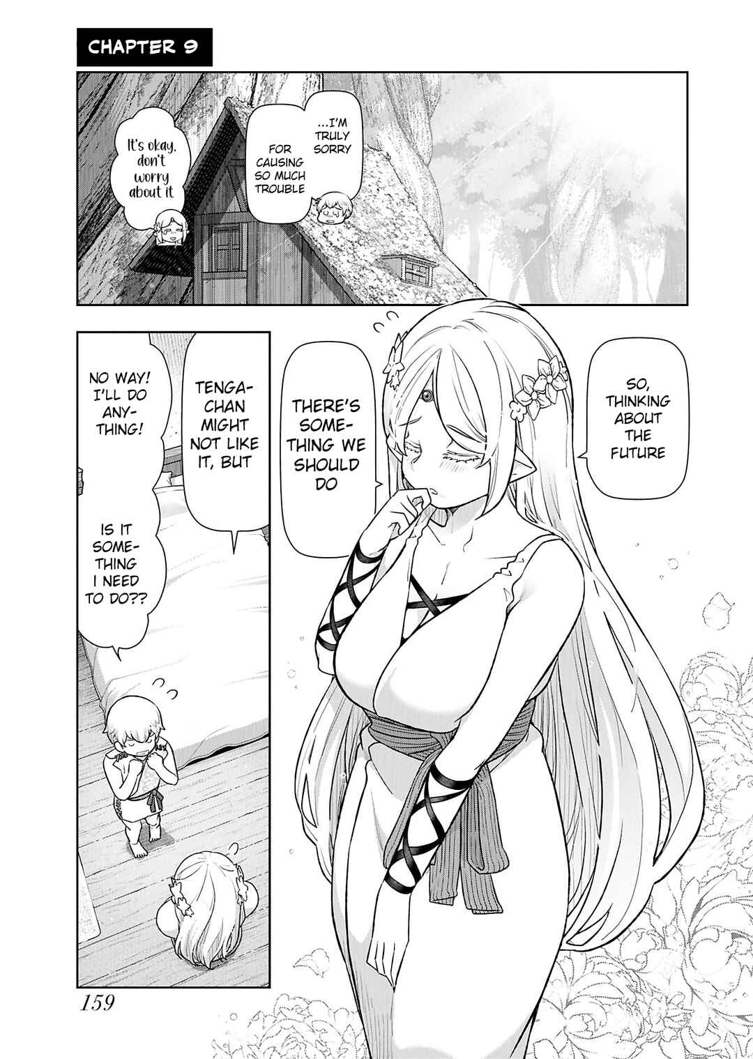 Page 4 Chapter 9 Tenga Tensei - One Shota Elf to Sugosu Rinri Fuyou no Isekai Life