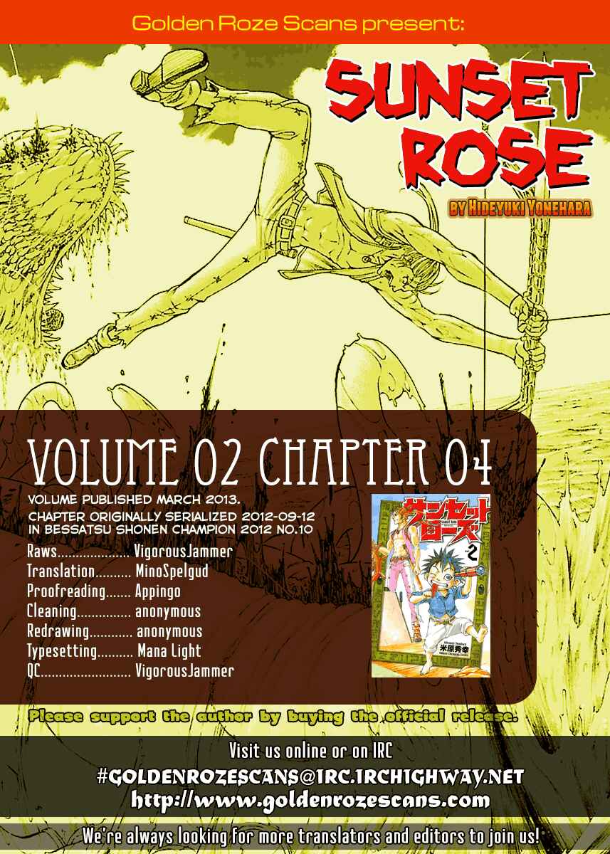 Page 58 Chapter 4 Sunset Rose