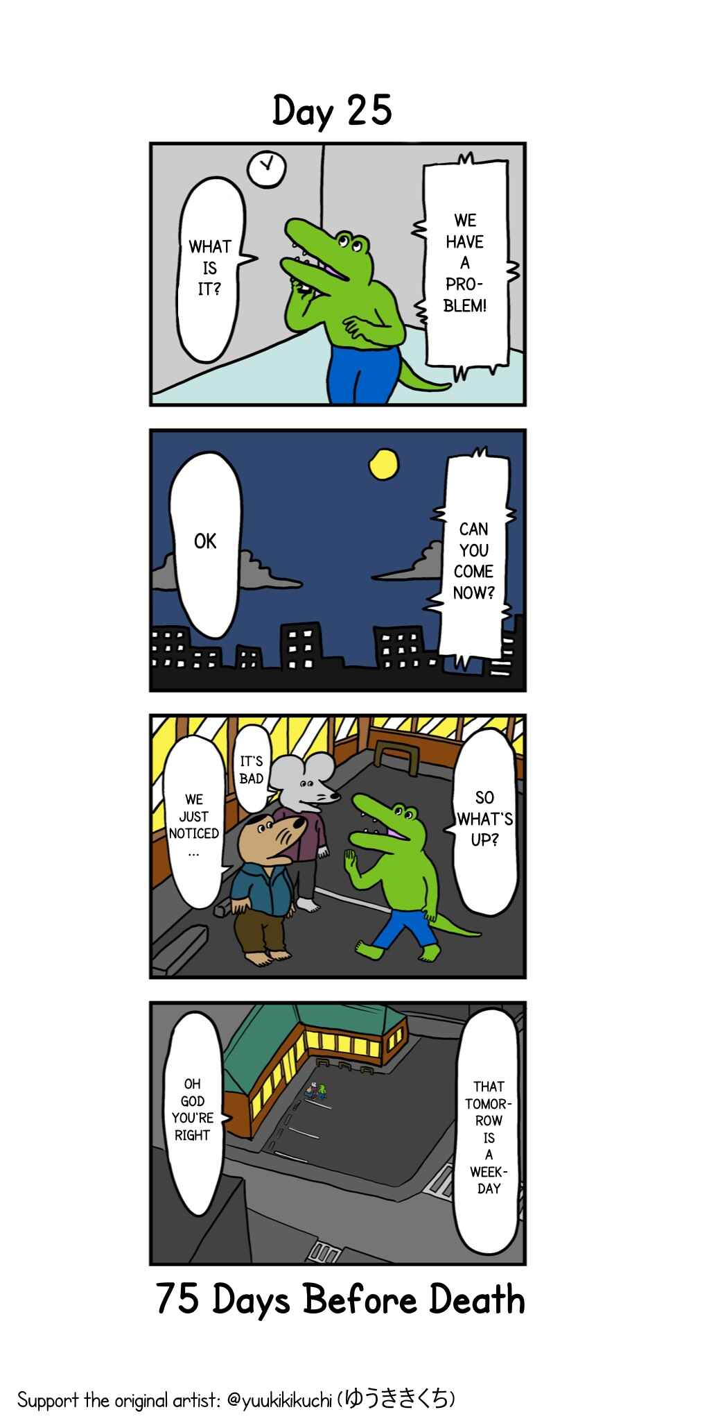 Page 1 Chapter 25 This Croc Will Die In 100 Days