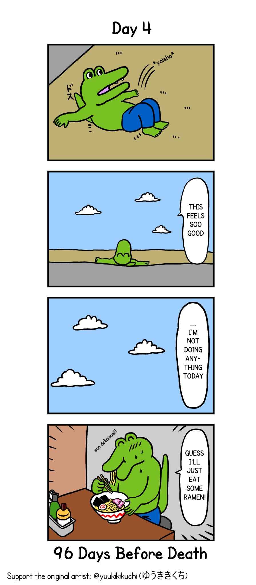 Page 1 Chapter 4 This Croc Will Die In 100 Days