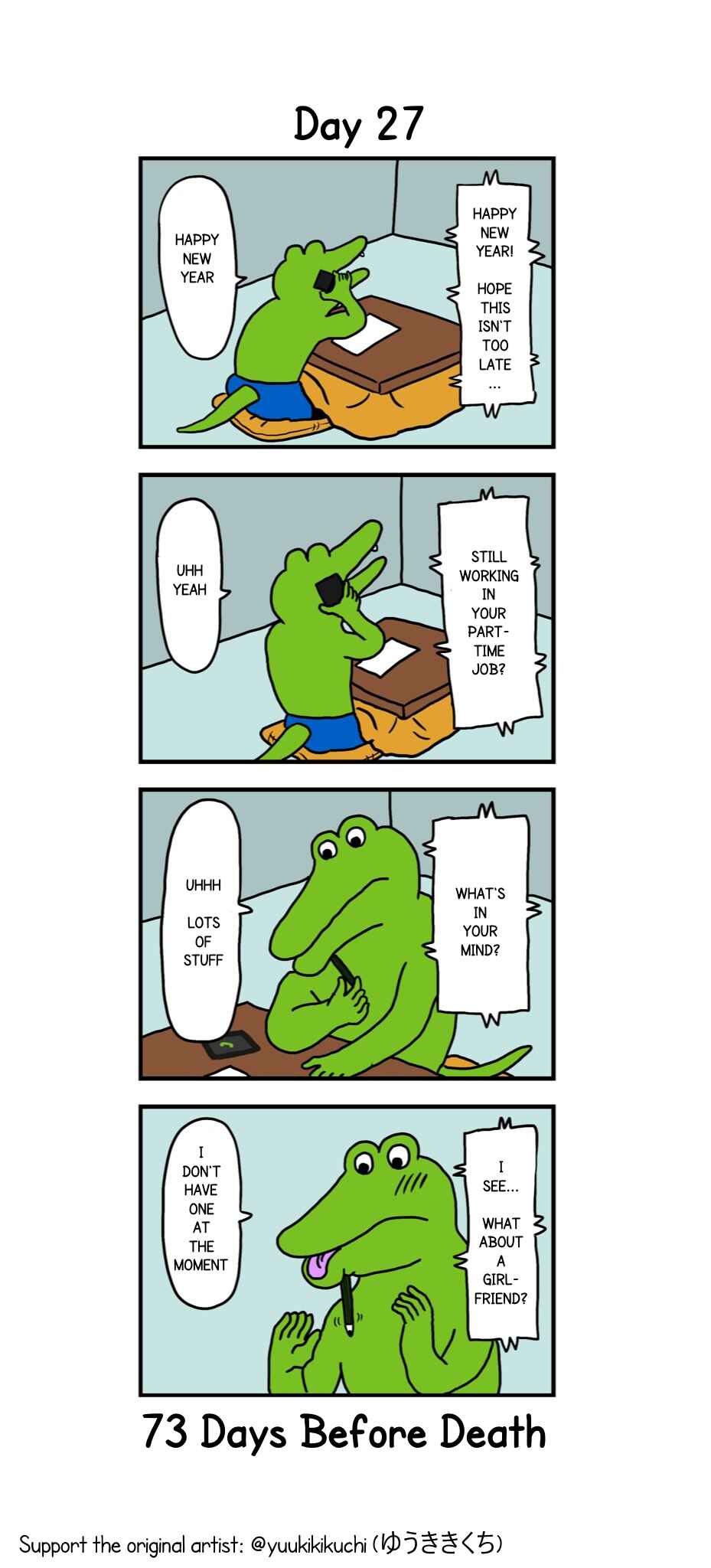 Page 1 Chapter 27 This Croc Will Die In 100 Days
