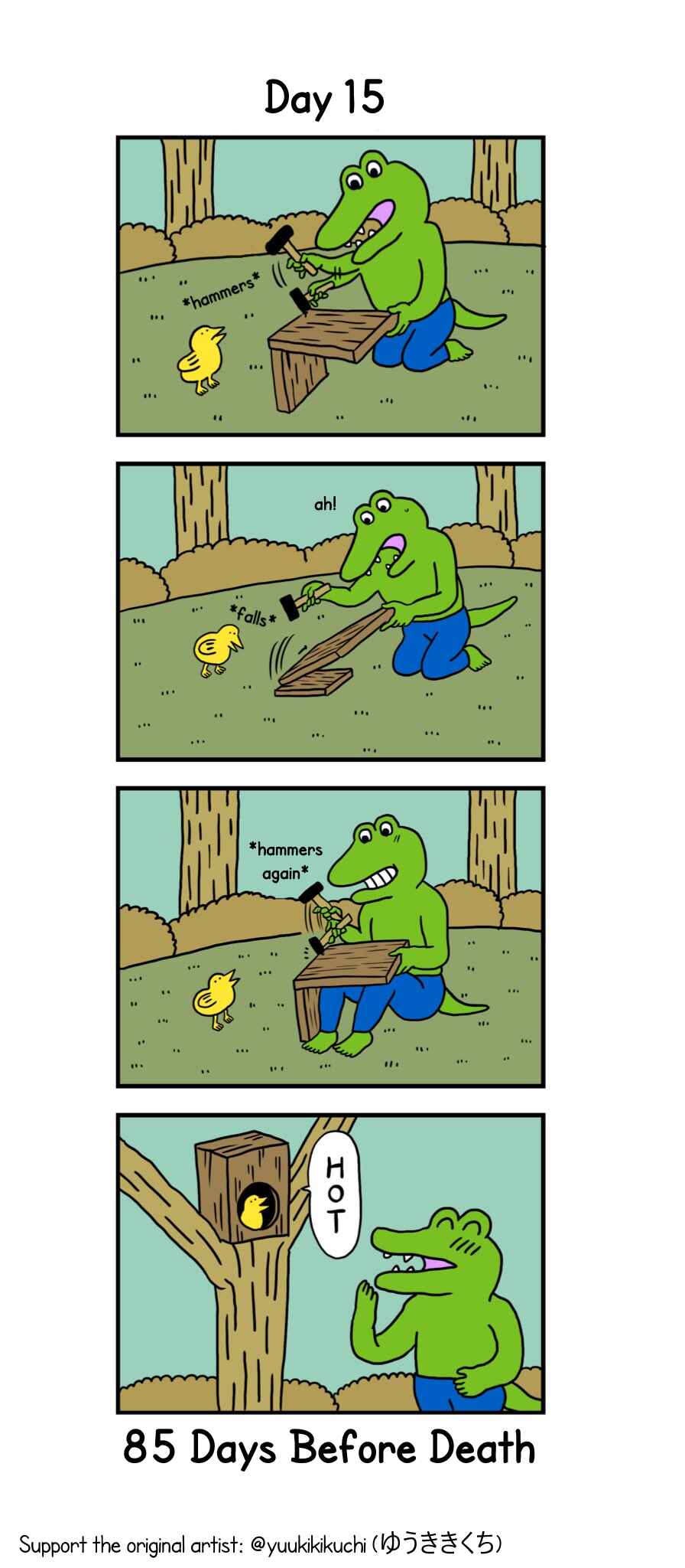 Page 1 Chapter 15 This Croc Will Die In 100 Days