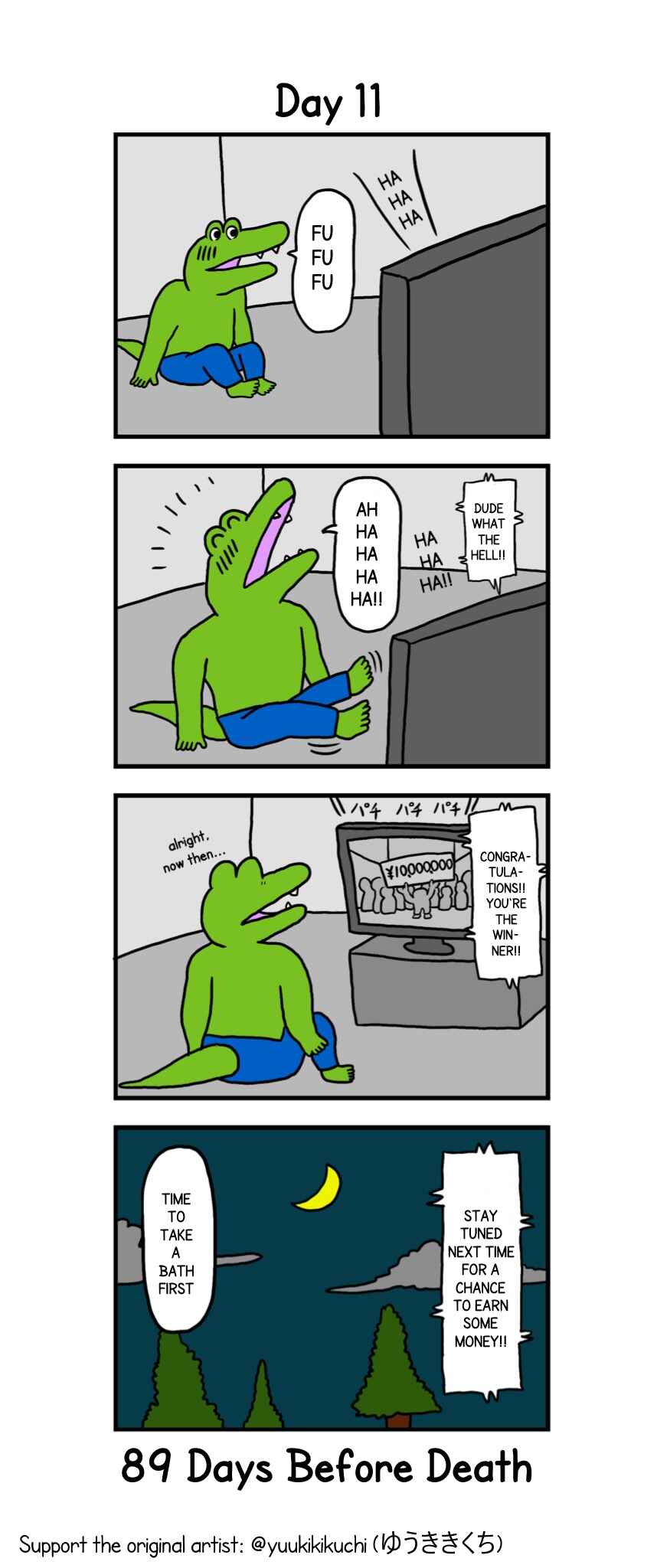 Page 1 Chapter 11 This Croc Will Die In 100 Days