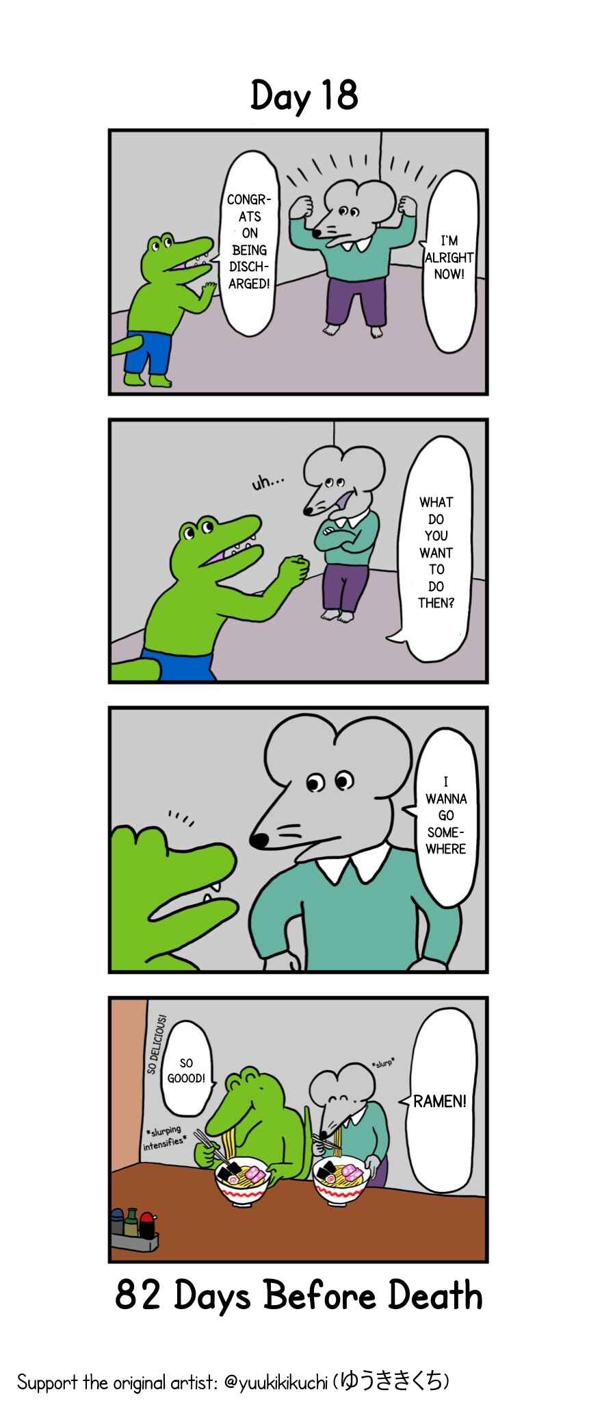 Page 1 Chapter 18 This Croc Will Die In 100 Days
