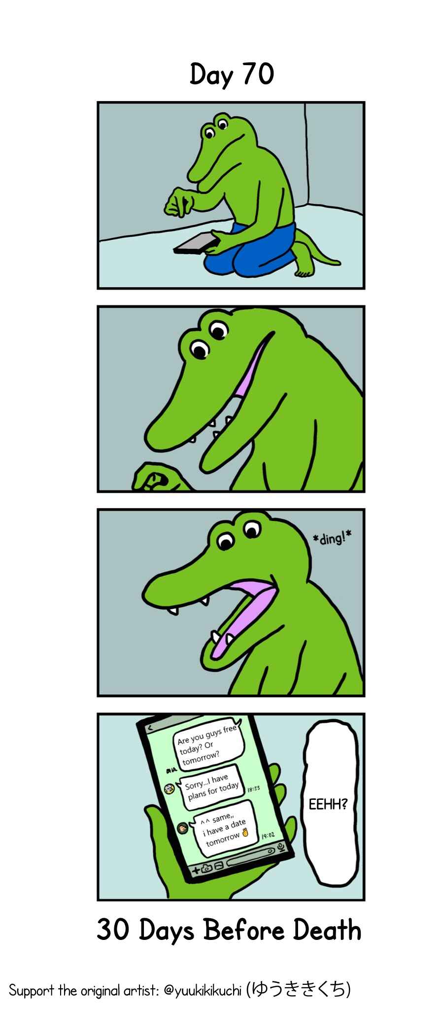 Page 1 Chapter 70 This Croc Will Die In 100 Days