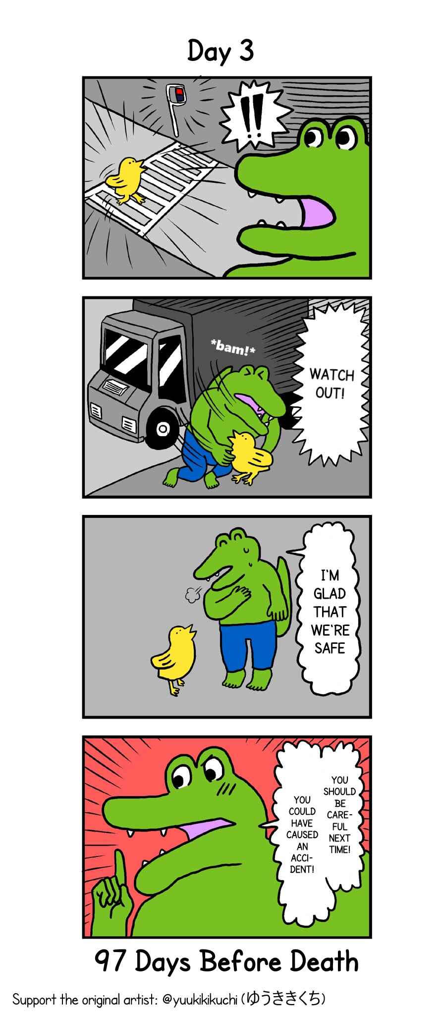 Page 1 Chapter 3 This Croc Will Die In 100 Days