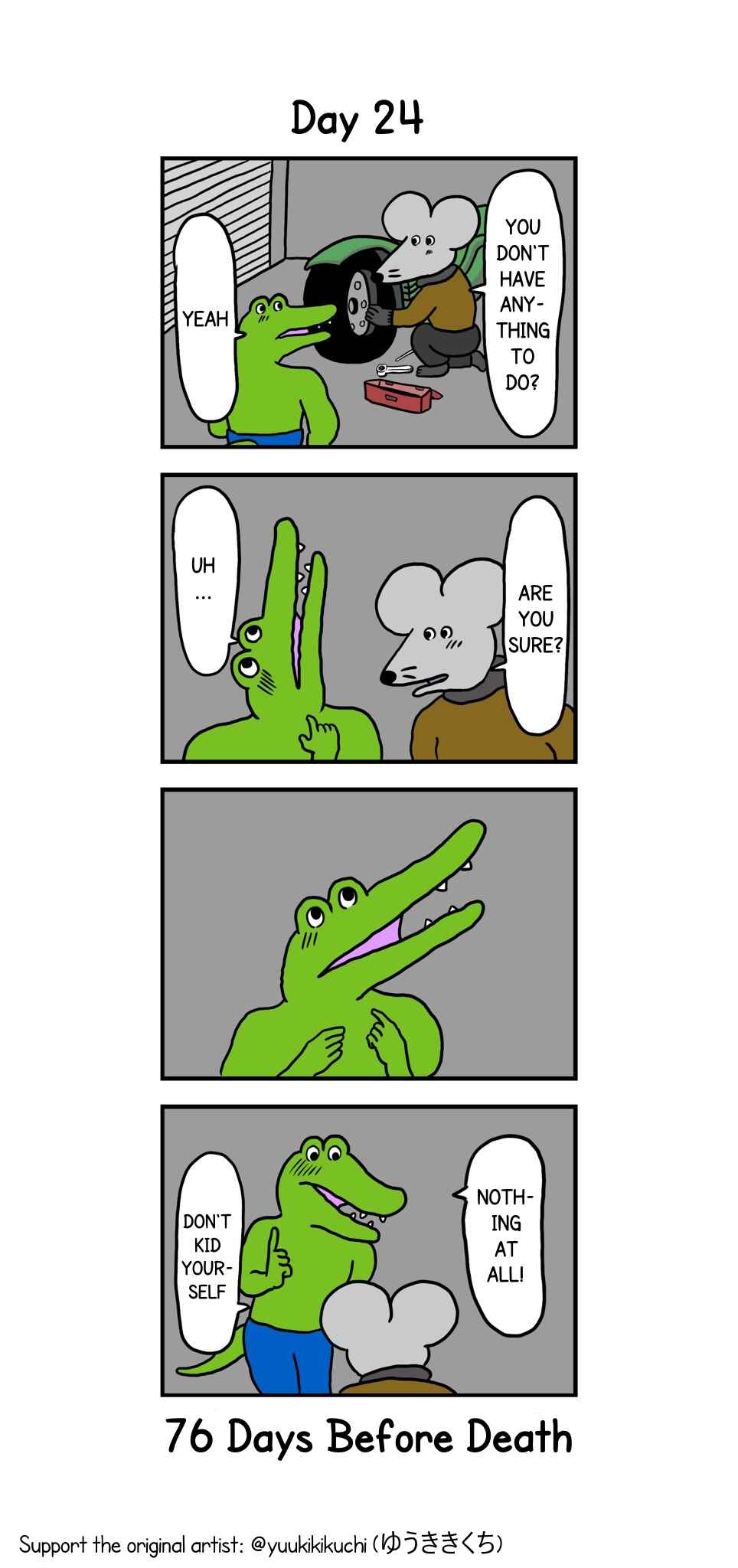 Page 1 Chapter 24 This Croc Will Die In 100 Days