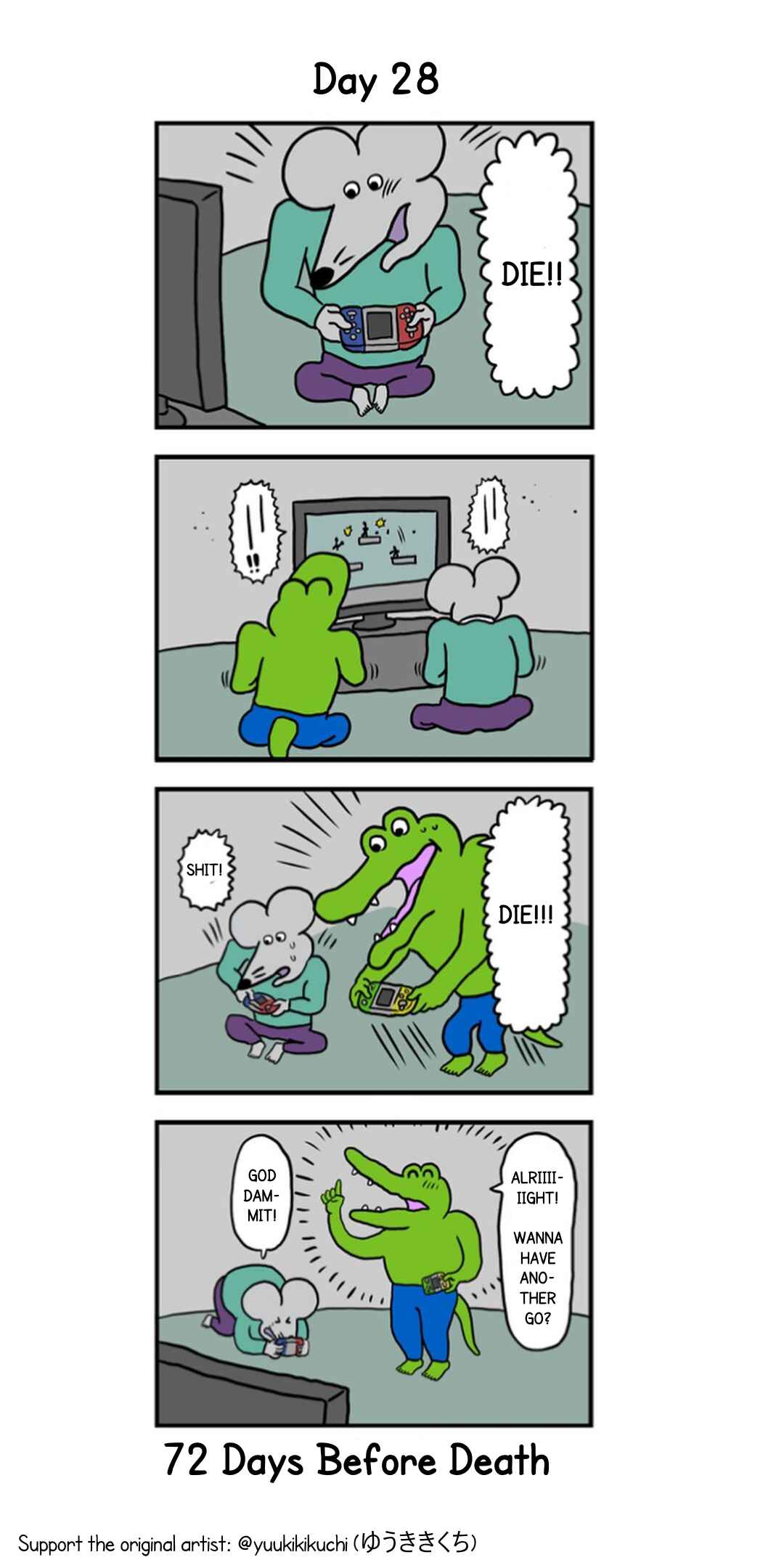 Page 1 Chapter 28 This Croc Will Die In 100 Days