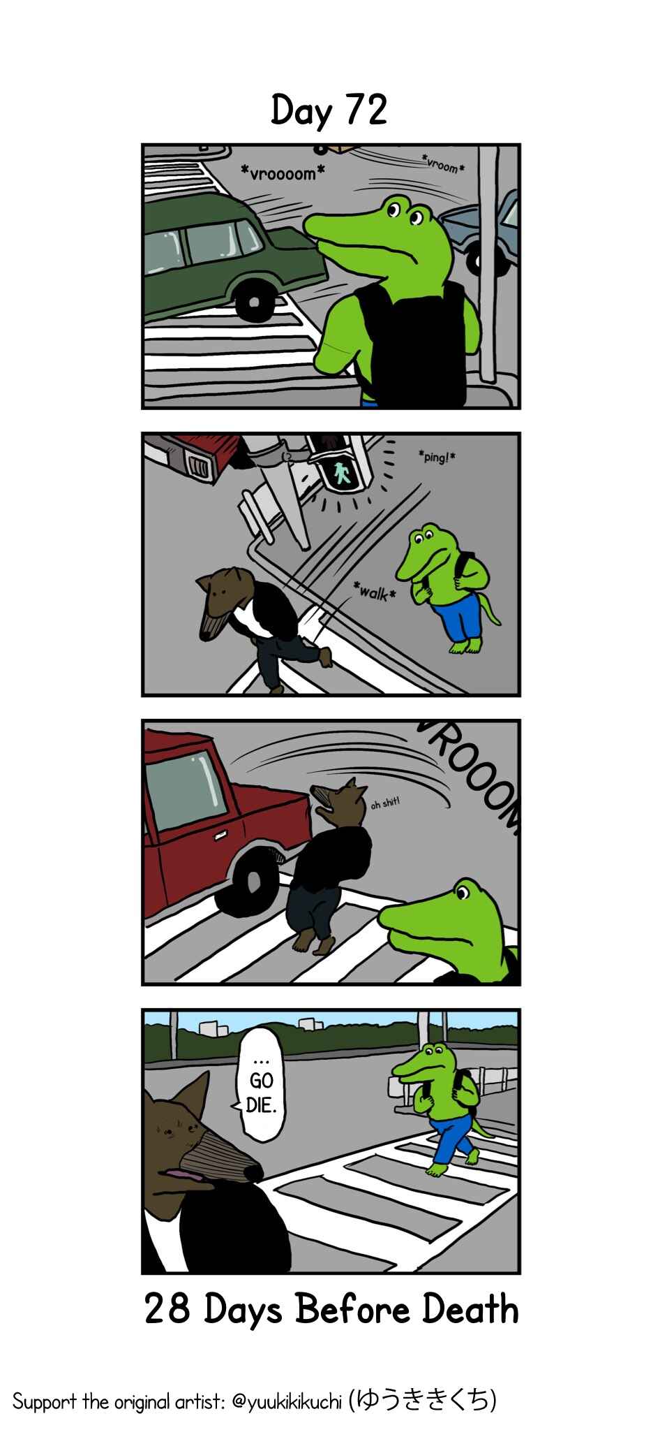 Page 1 Chapter 72 This Croc Will Die In 100 Days