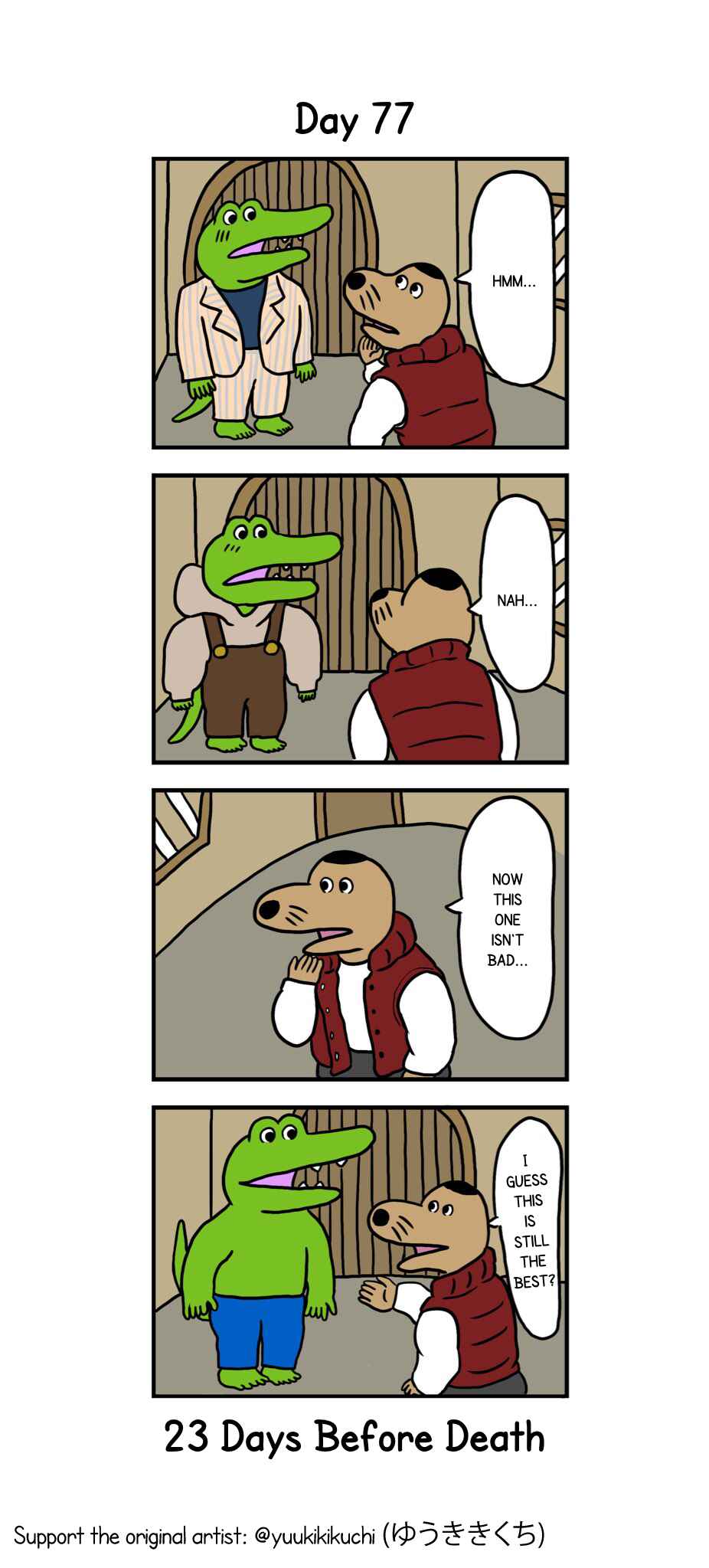 Page 1 Chapter 77 This Croc Will Die In 100 Days