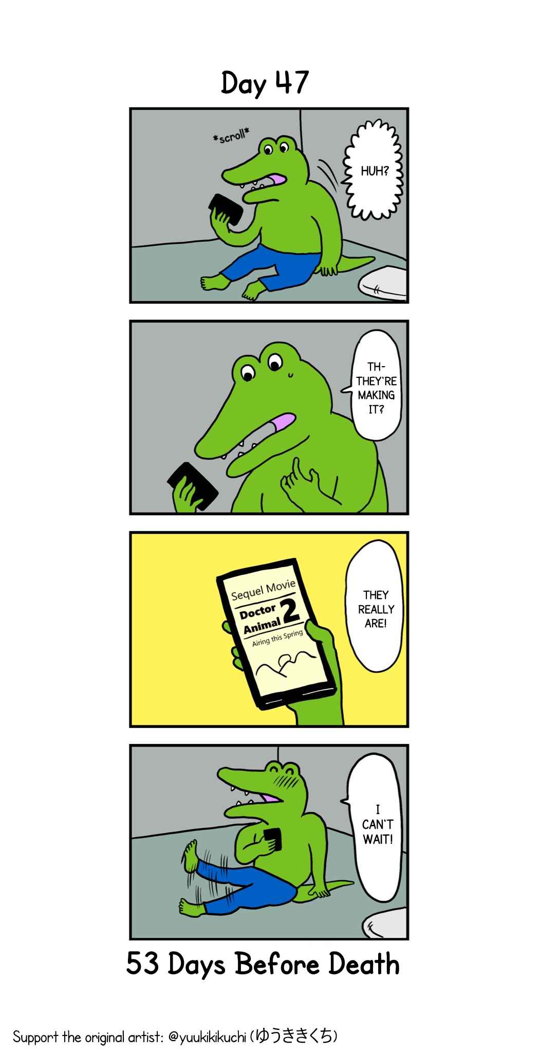Page 1 Chapter 47 This Croc Will Die In 100 Days