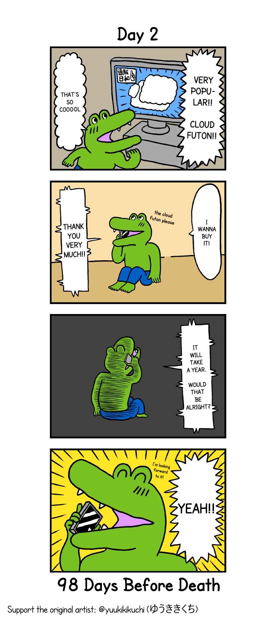 Page 1 Chapter 2 This Croc Will Die In 100 Days