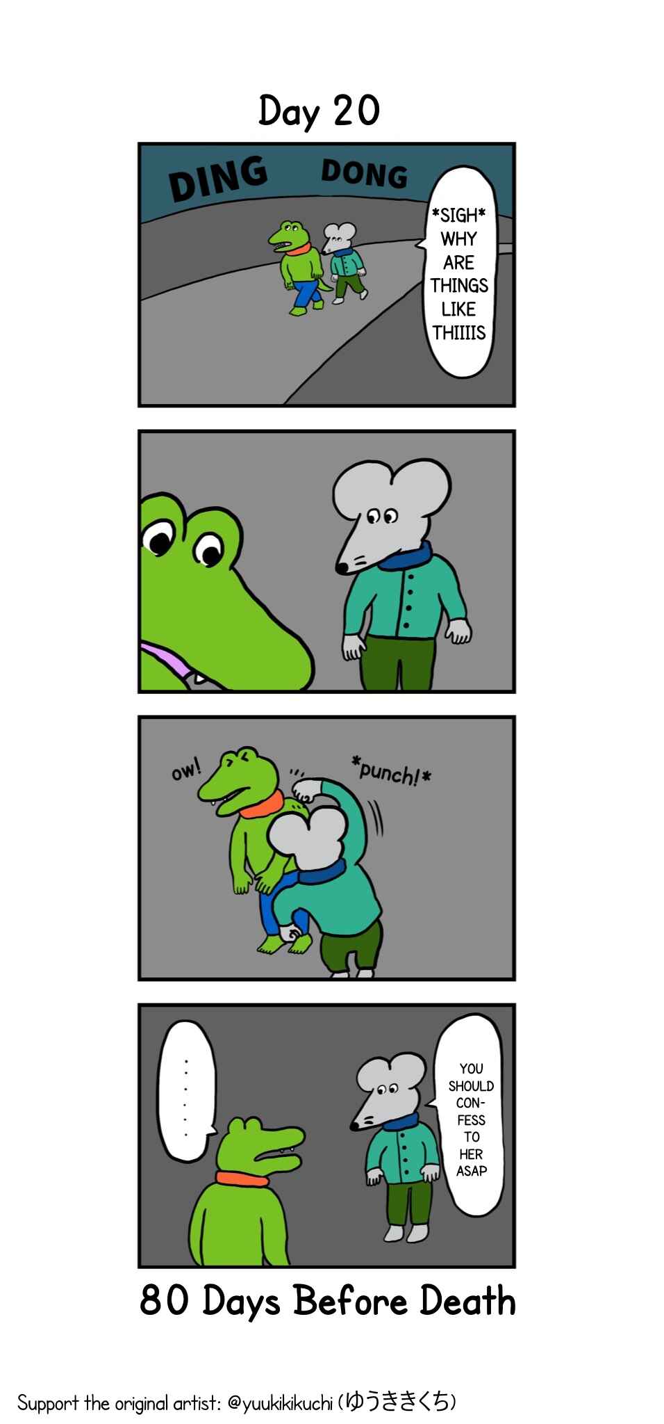 Page 1 Chapter 20 This Croc Will Die In 100 Days