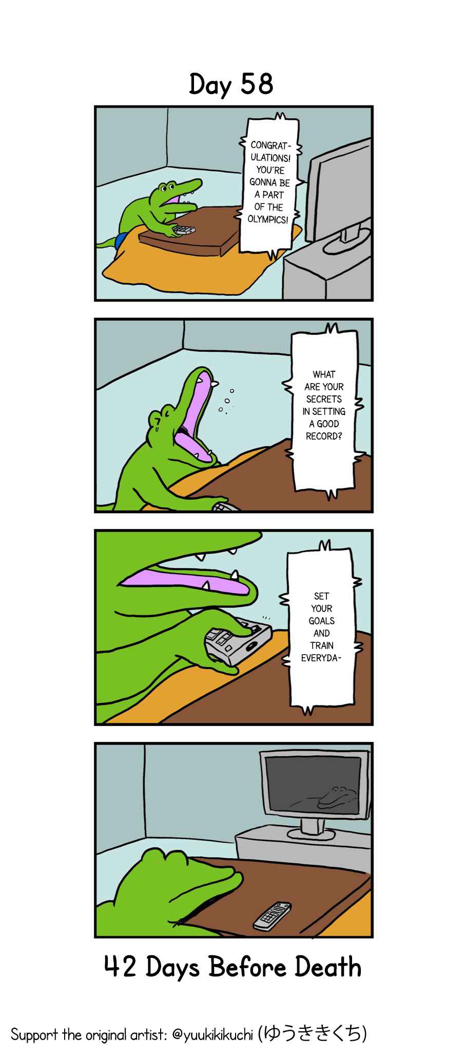 Page 1 Chapter 58 This Croc Will Die In 100 Days