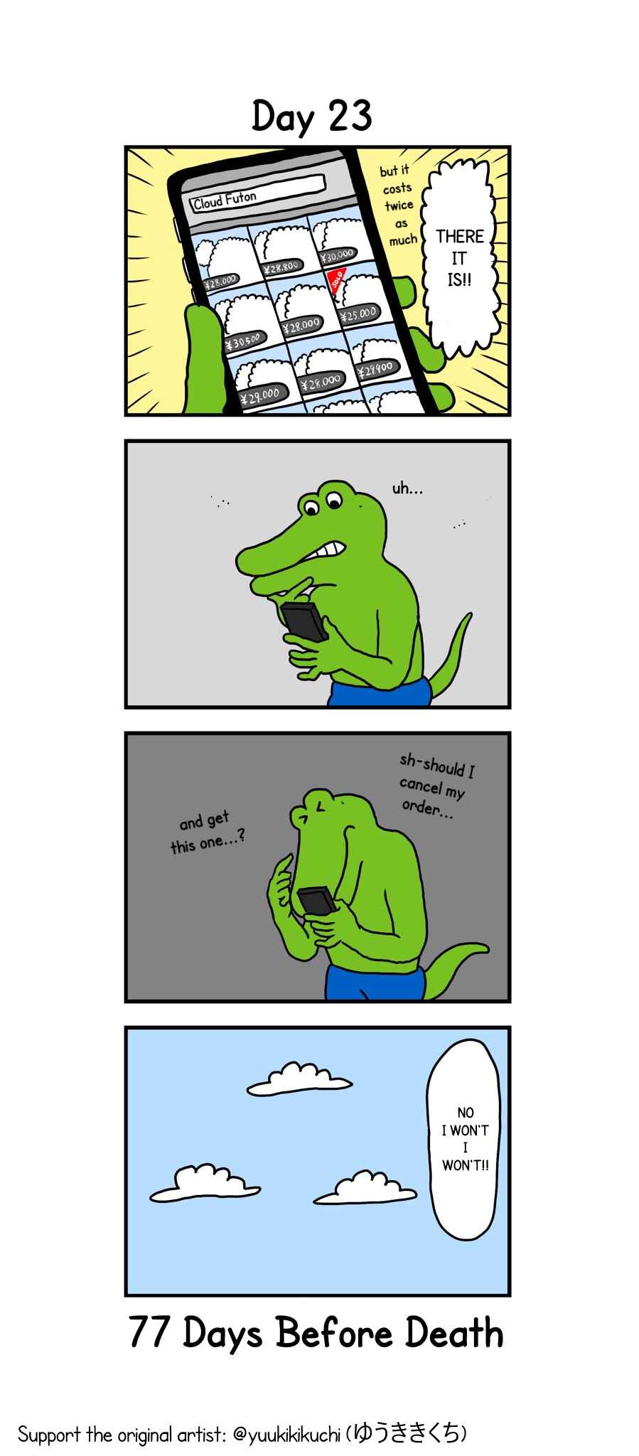 Page 1 Chapter 23 This Croc Will Die In 100 Days