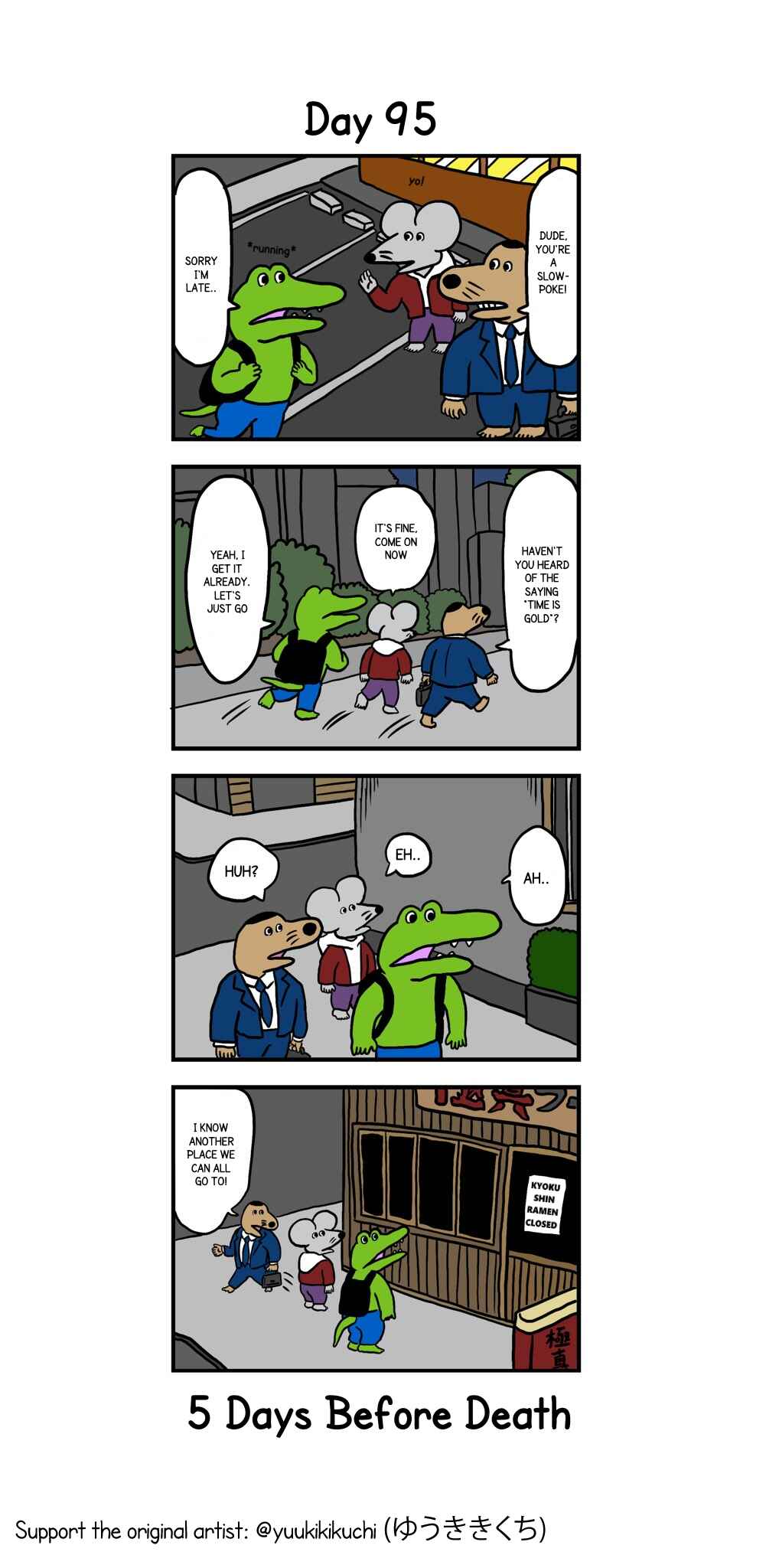 Page 1 Chapter 95 This Croc Will Die In 100 Days