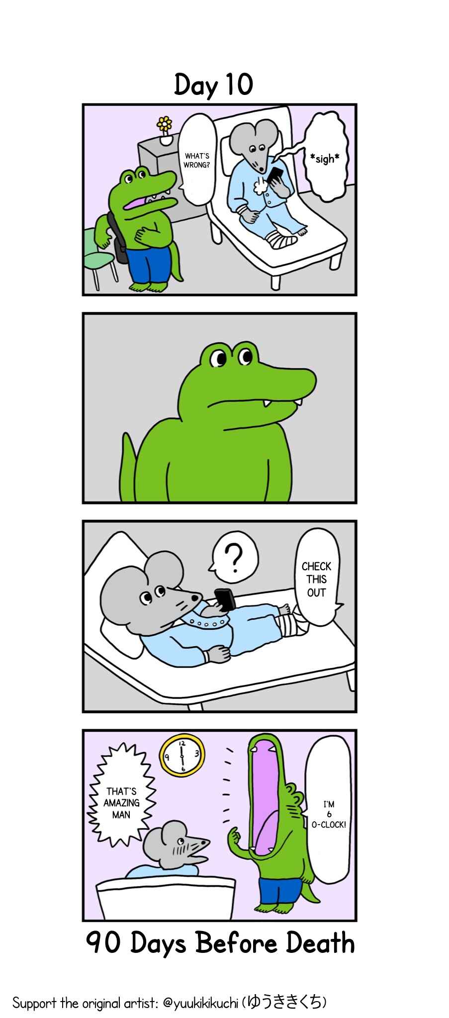 Page 1 Chapter 10 This Croc Will Die In 100 Days