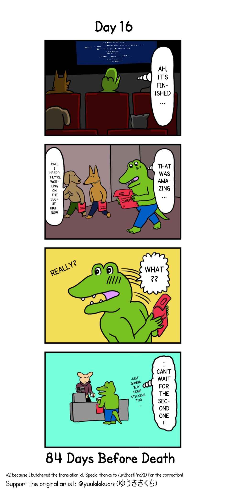 Page 1 Chapter 16 This Croc Will Die In 100 Days