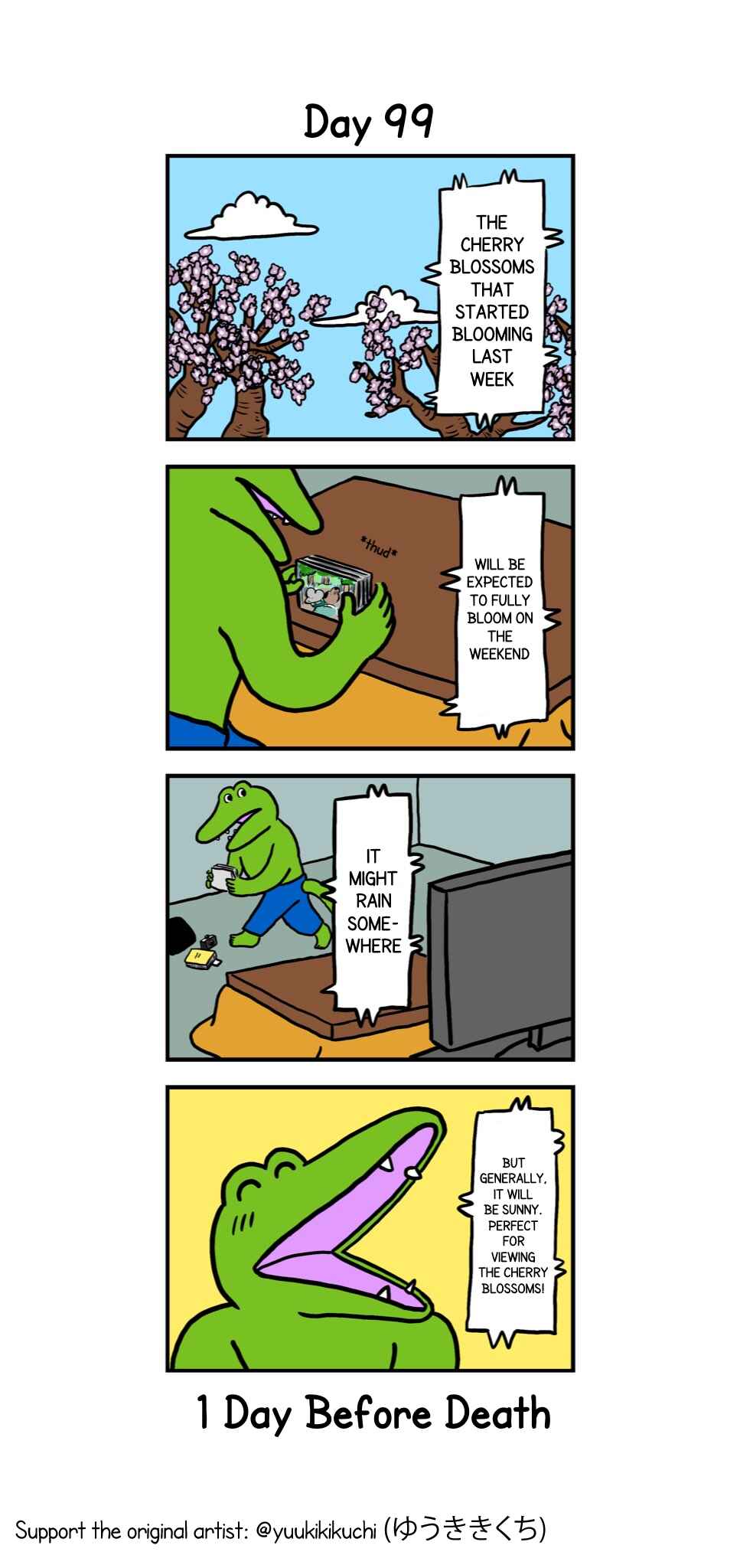 Page 1 Chapter 99 This Croc Will Die In 100 Days