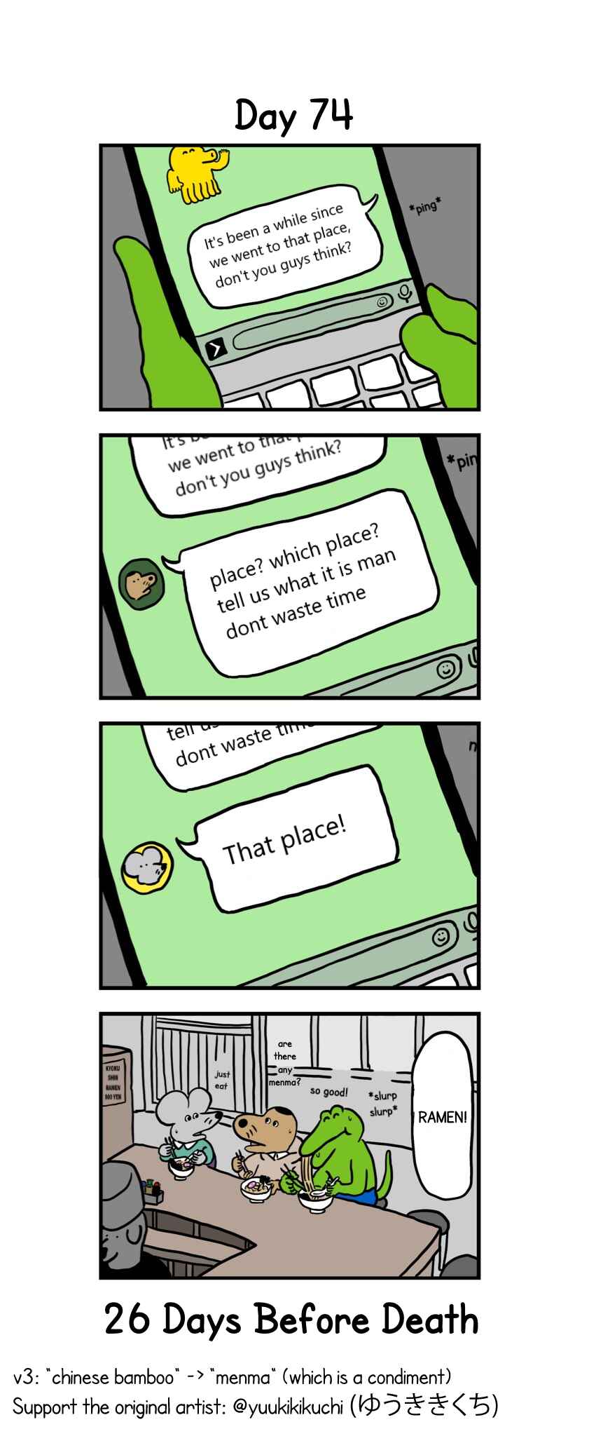 Page 1 Chapter 74 This Croc Will Die In 100 Days