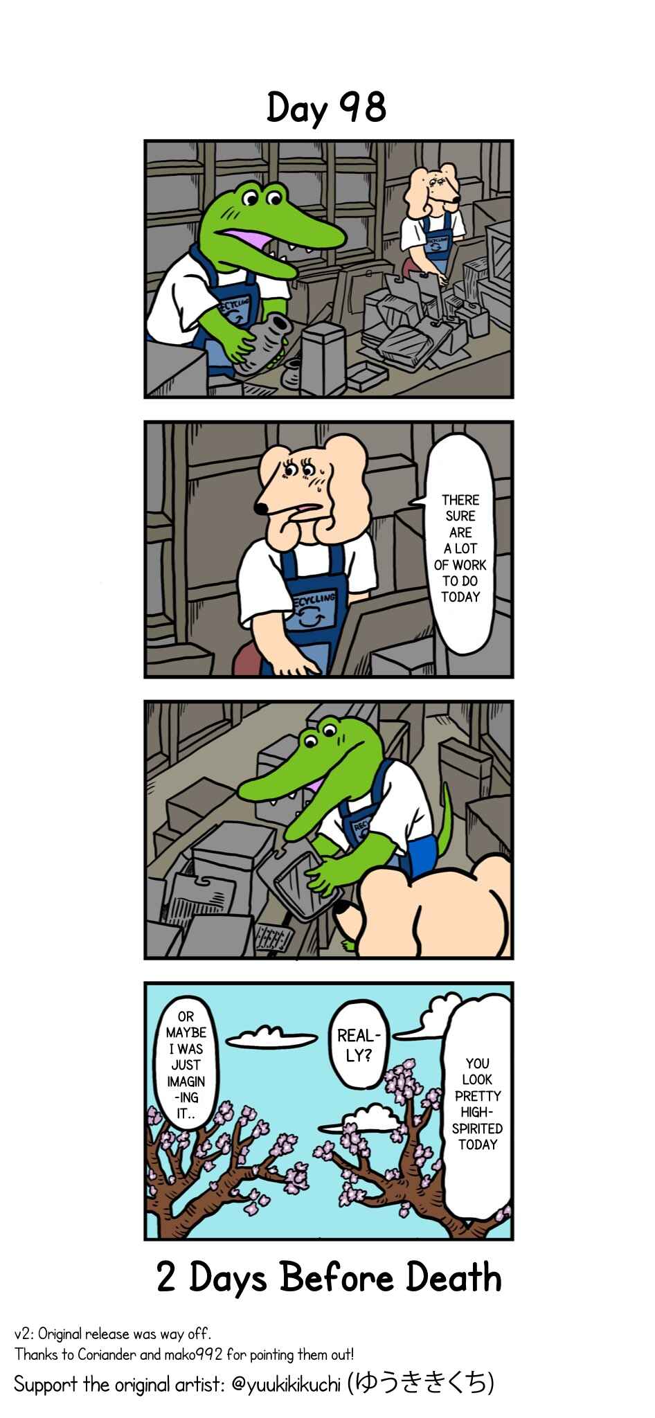 Page 1 Chapter 98 This Croc Will Die In 100 Days