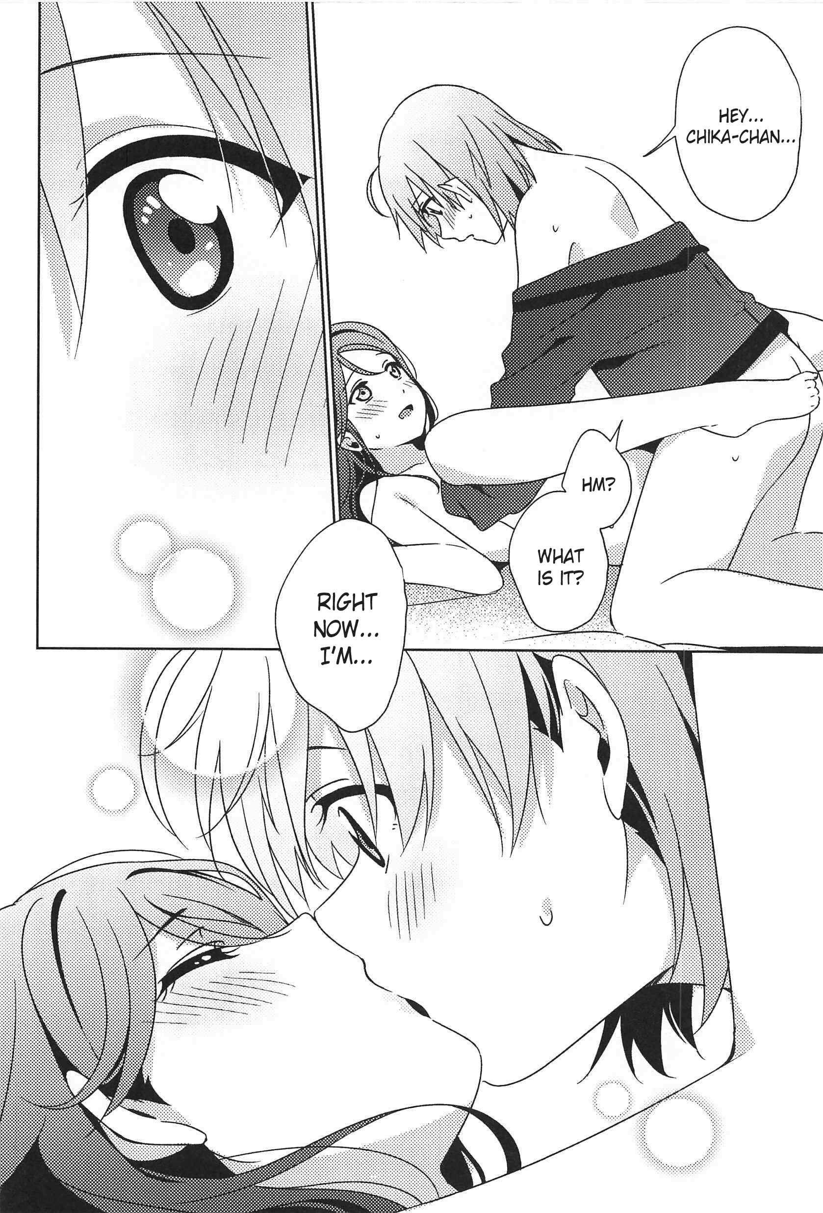 Page 23 Chapter Unknown_edae Chikas thing wont get in - LOVE LIVE Sunshine (Doujinshi)