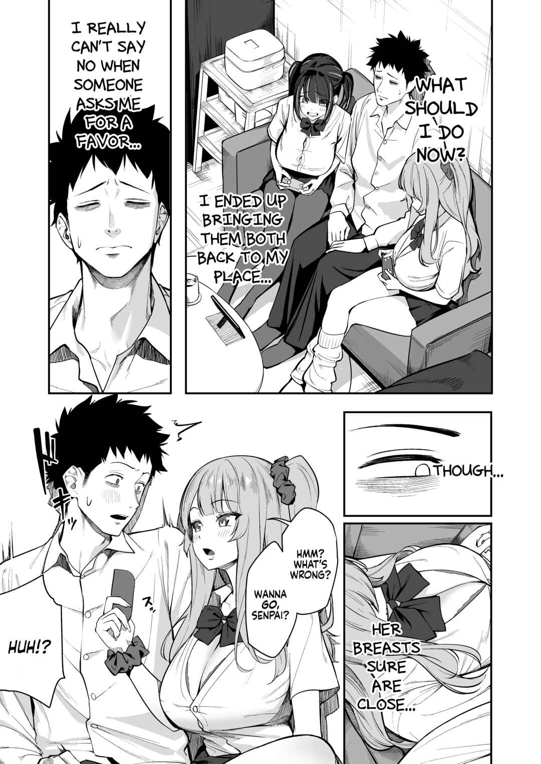 Page 8 Chapter 1 Senpai, Kyou Tomatte mo Ii yo ne?