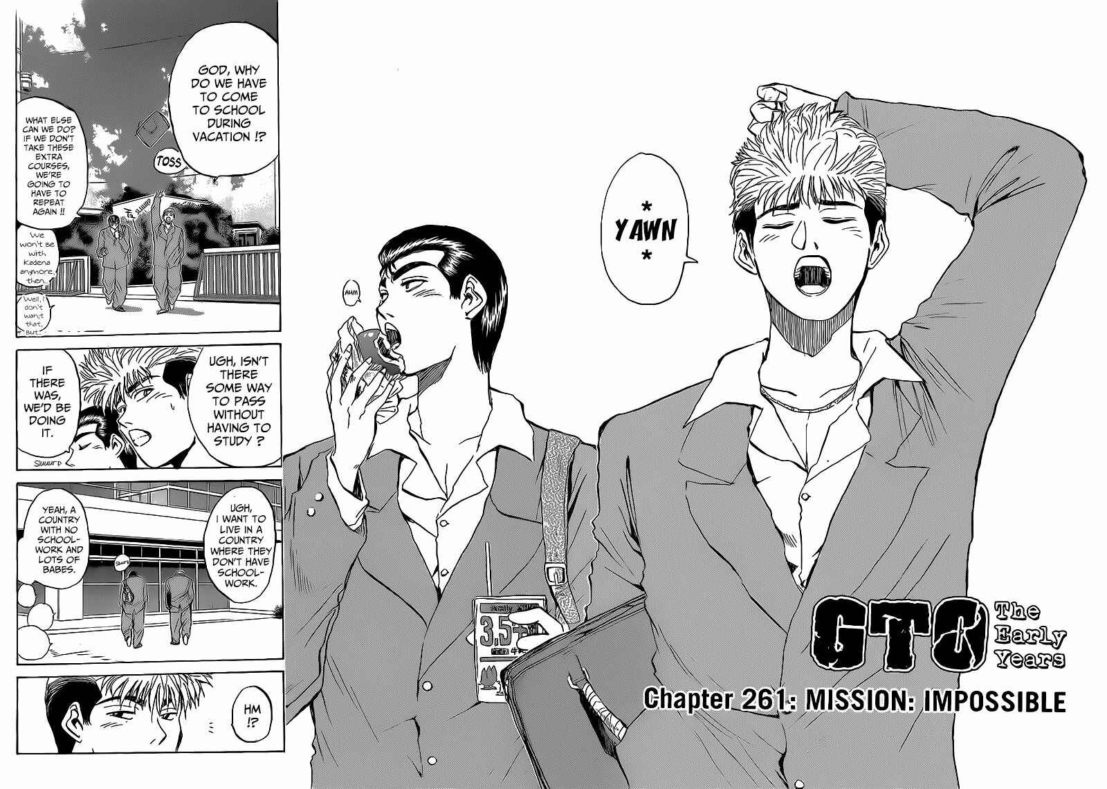 Page 1 Chapter 261 Shonan Junai-gumi!