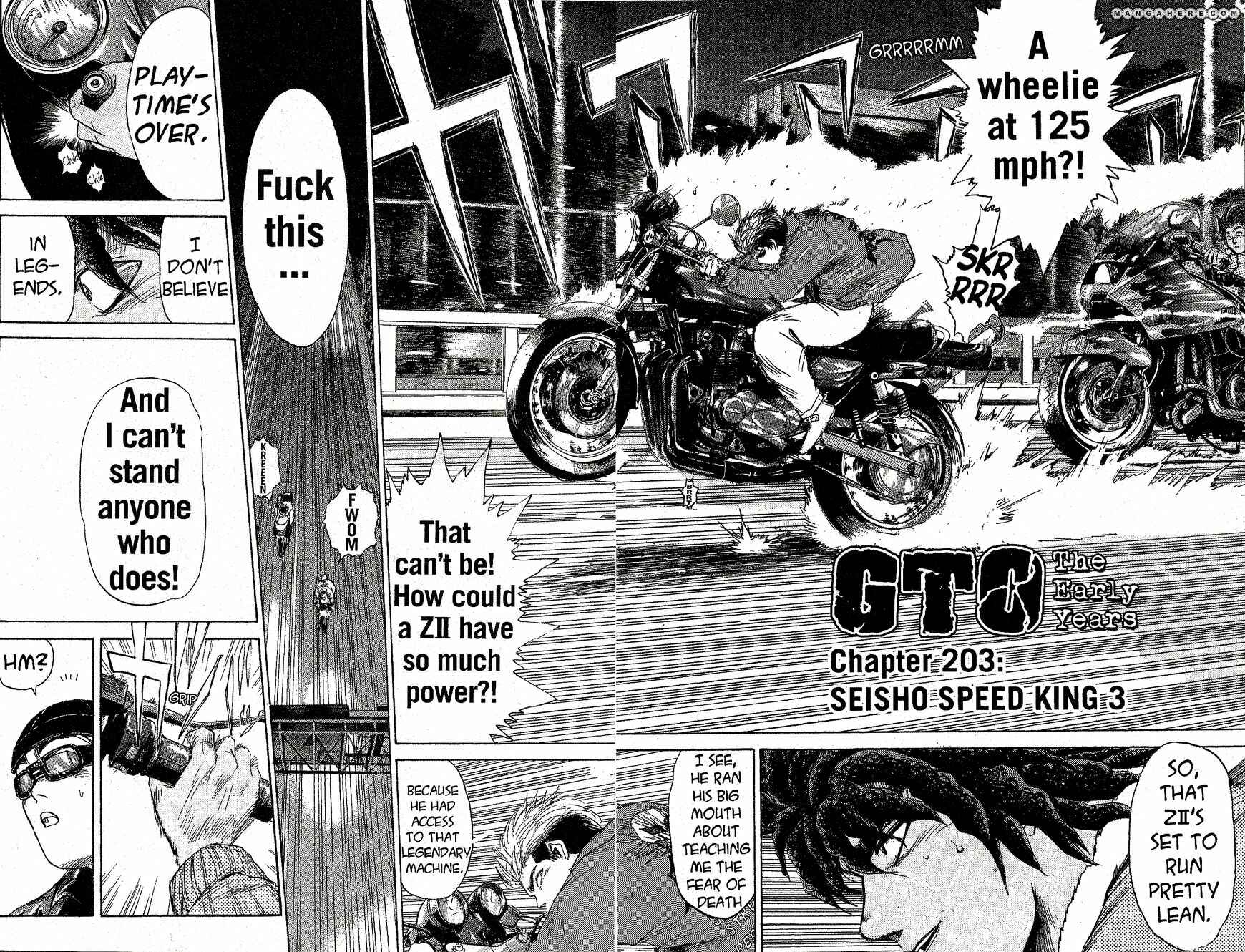 Page 1 Chapter 203 Shonan Junai-gumi!