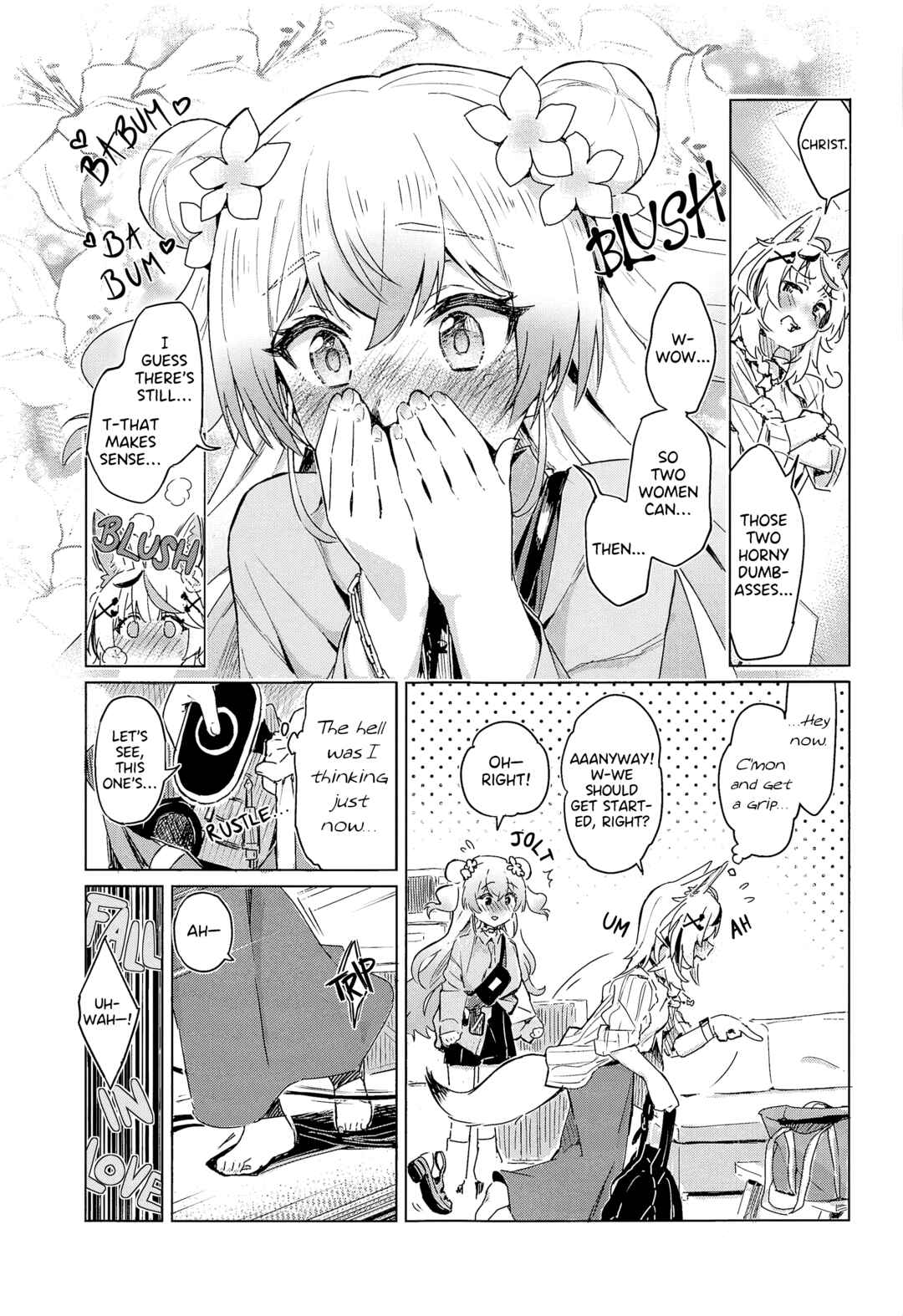 Page 10 Chapter Unknown_f3ae Hololive - Do Fennecs Dream of Unreal Encounters? (Doujinshi)