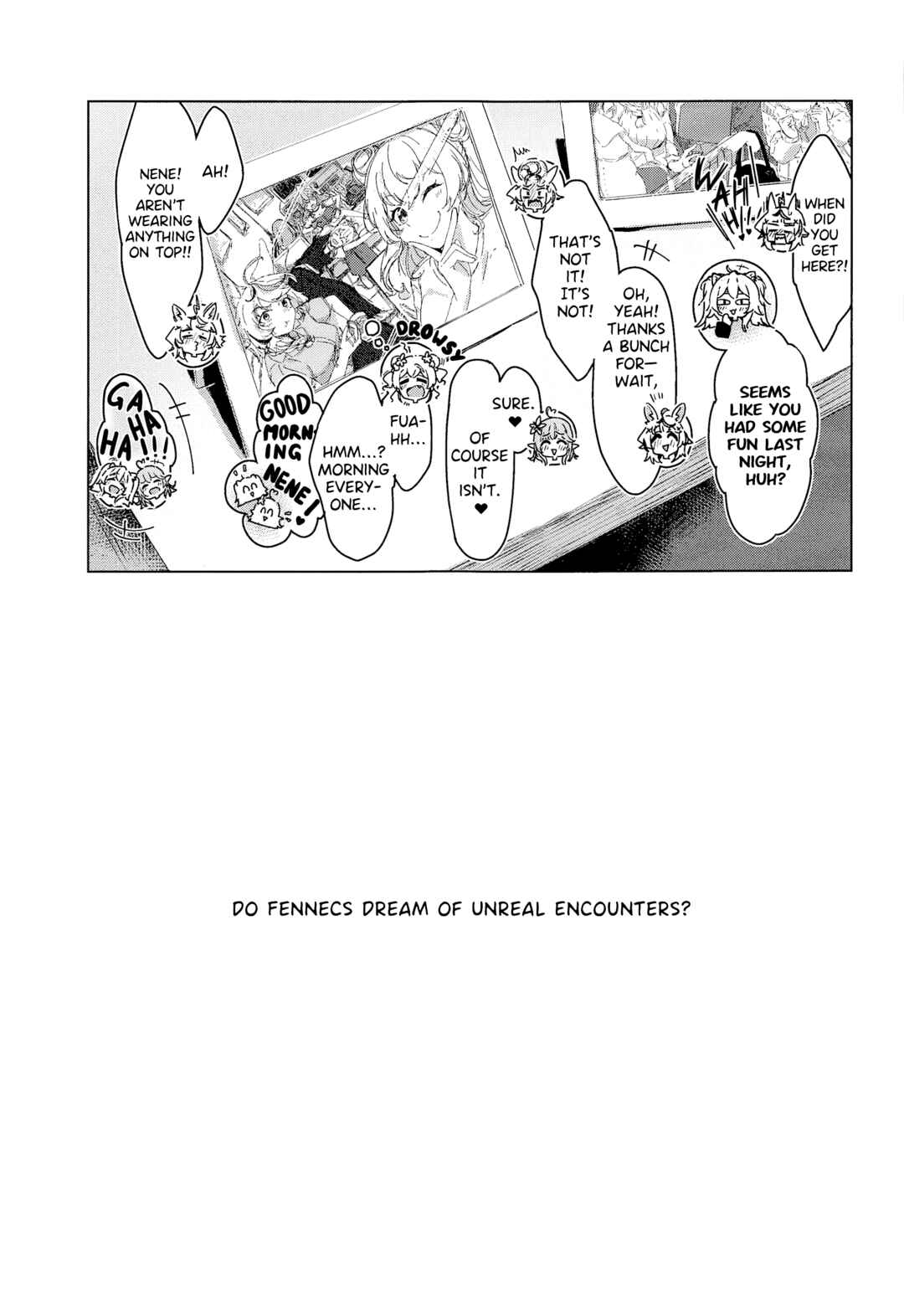 Page 28 Chapter Unknown_f3ae Hololive - Do Fennecs Dream of Unreal Encounters? (Doujinshi)